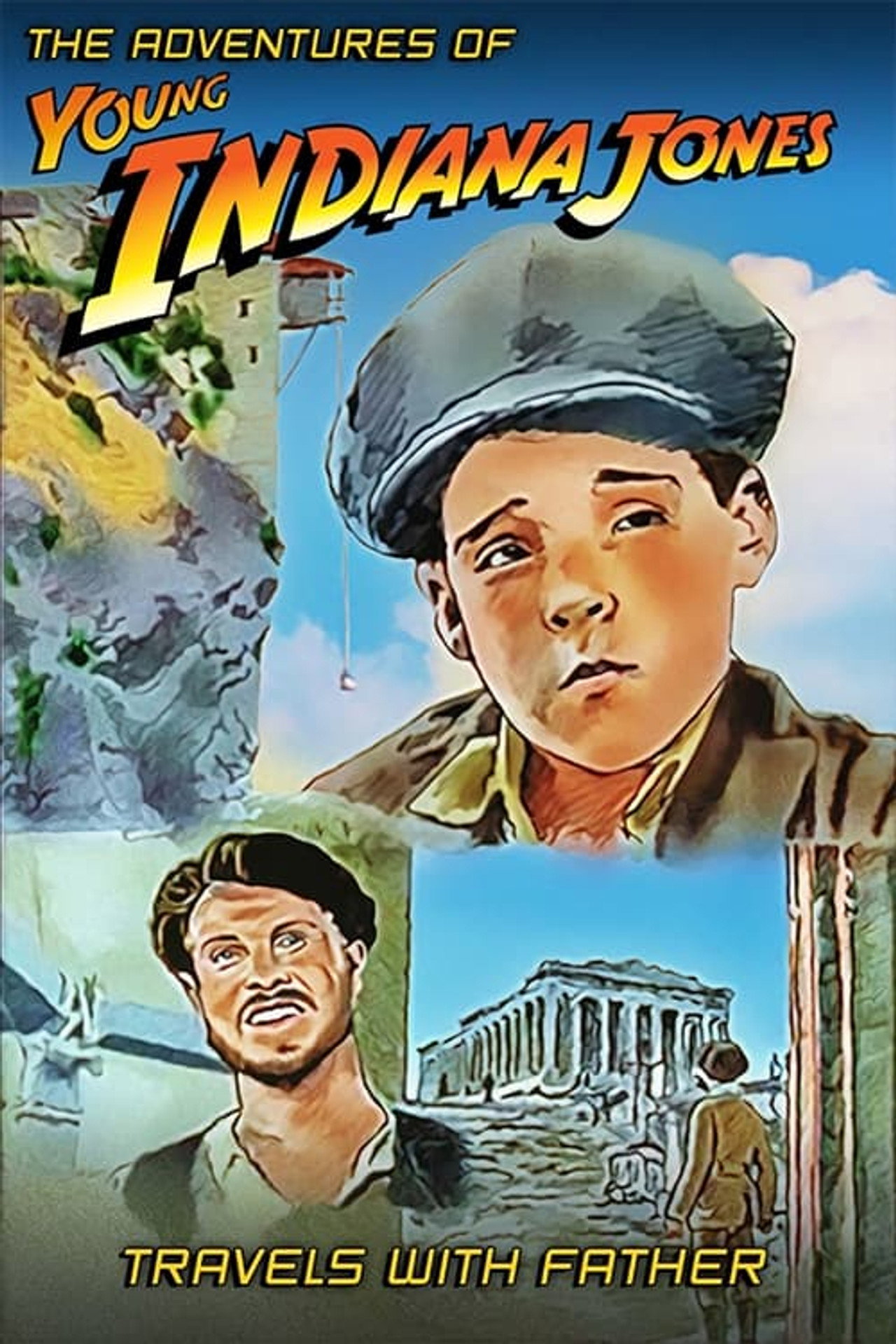 Az ifjú Indiana Jones: 04. Hajszál híján – plakát 5