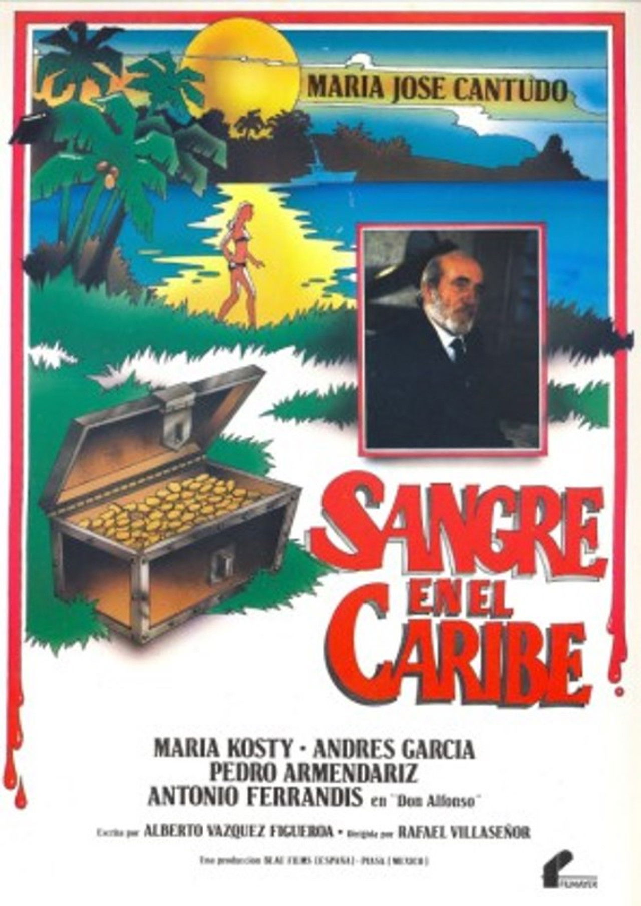 Sangre en el Caribe Backdrop