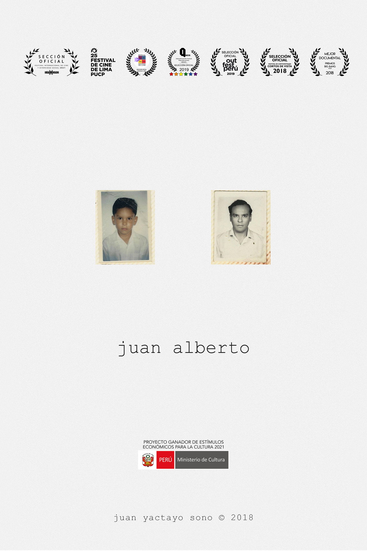 Juan Alberto filmaffisch