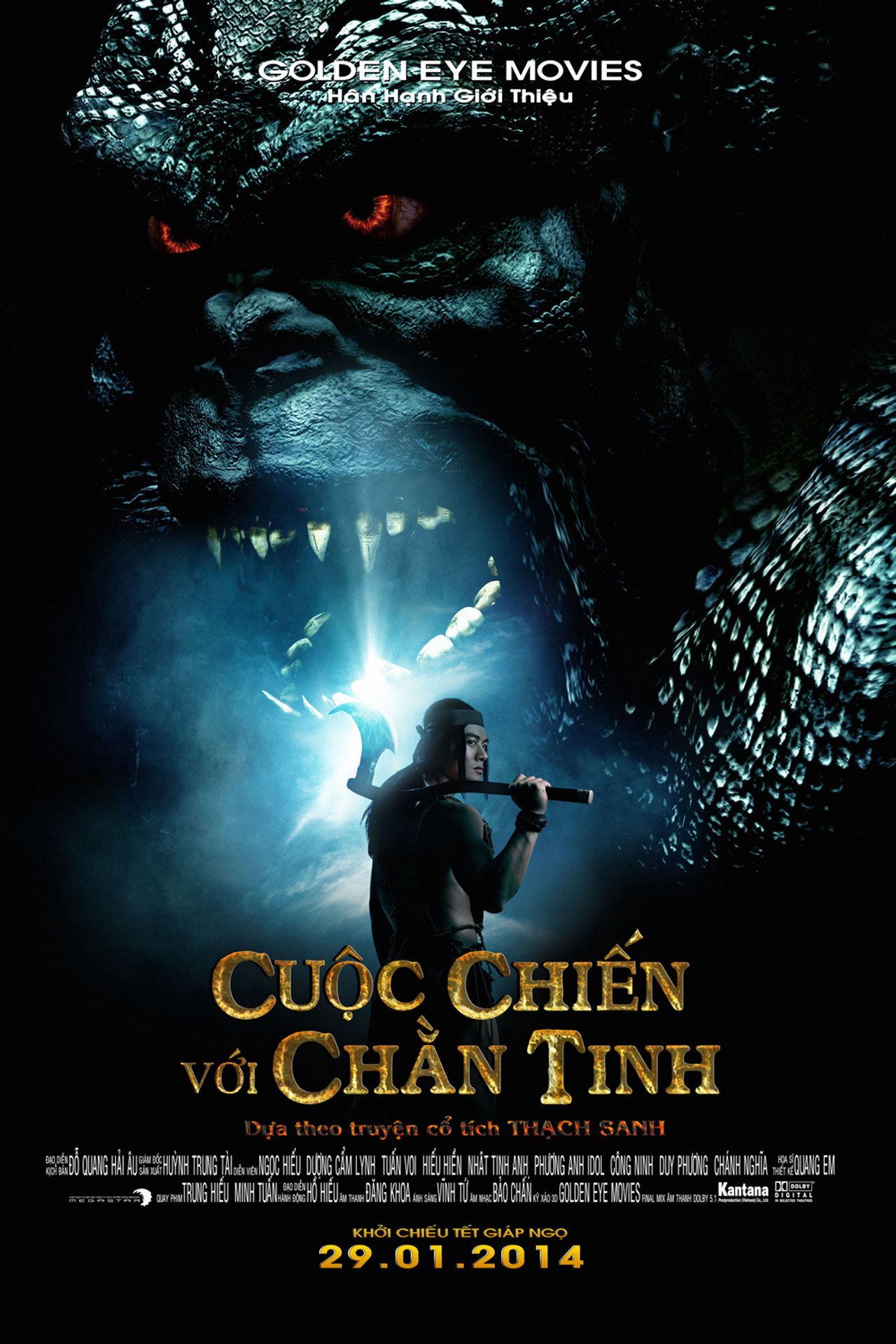 Cuộc Chiến Với Chằn Tinh filmaffisch