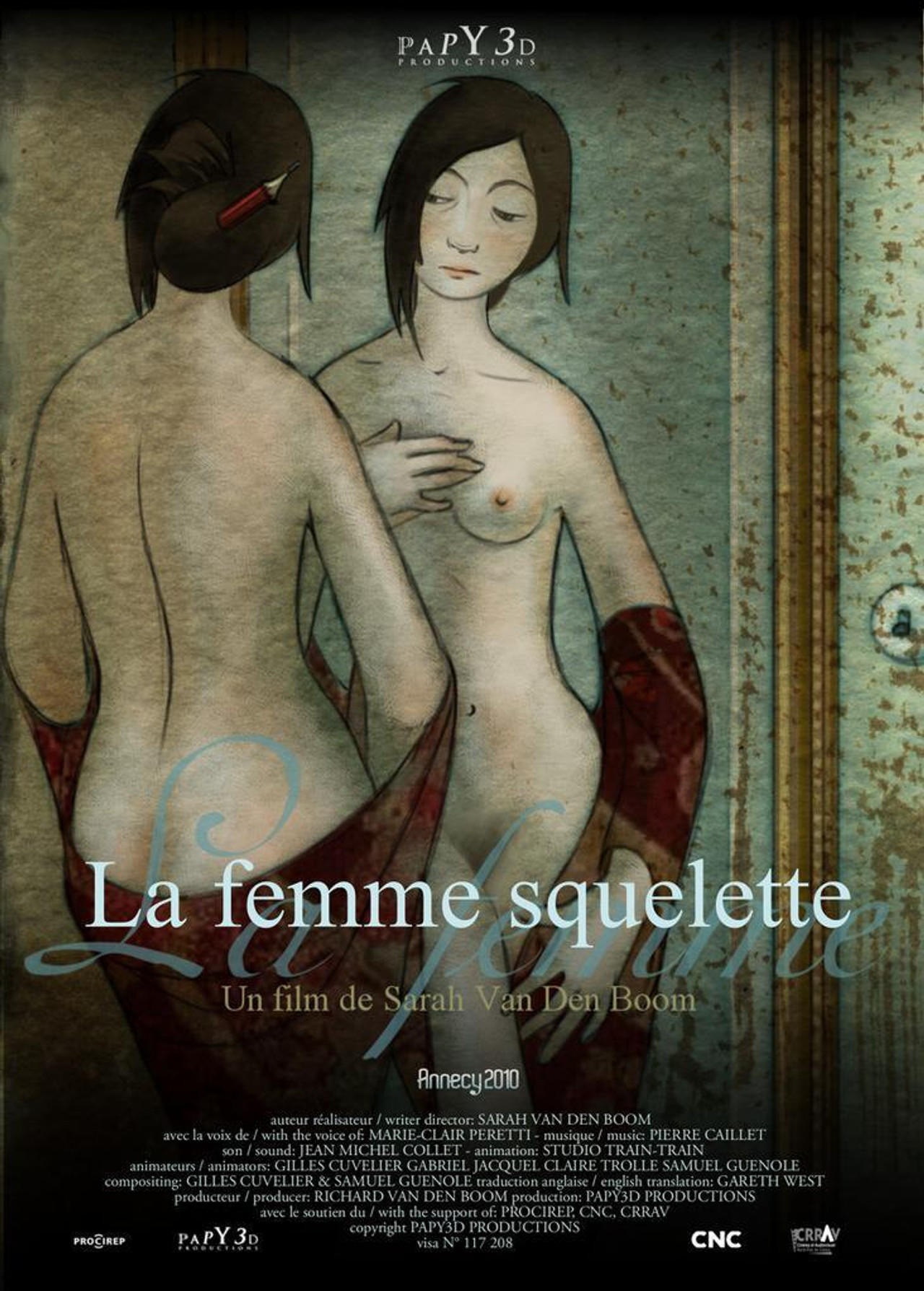 La femme-squelette filmaffisch
