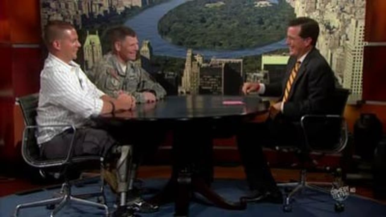 The Colbert Report - Season 6 Episode 113 : Sen. Jim Webb, Joshua Bleill, Lt. Col. Brent Cummings, John Legend