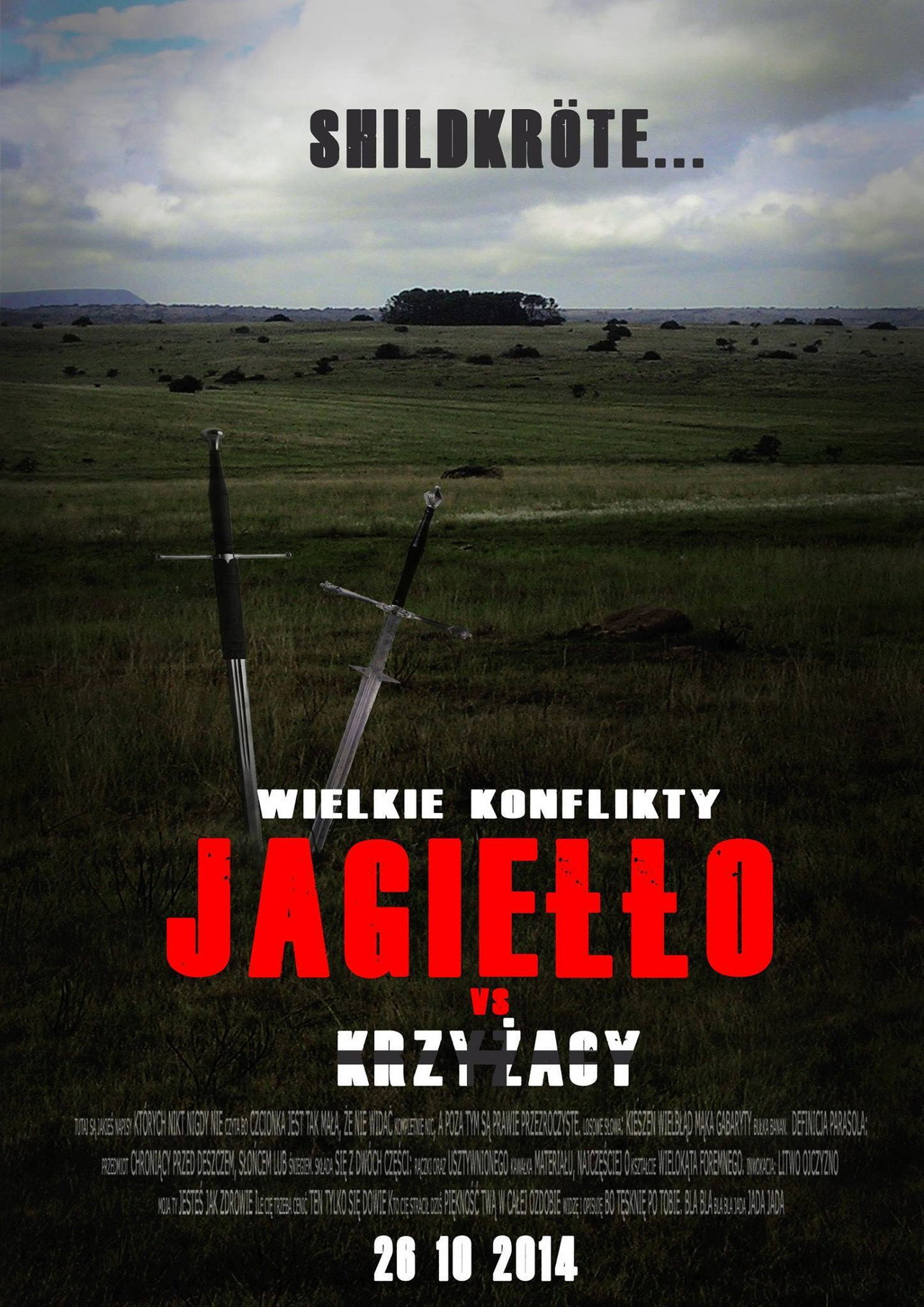 Jagiełło vs Krzyżacy filmaffisch