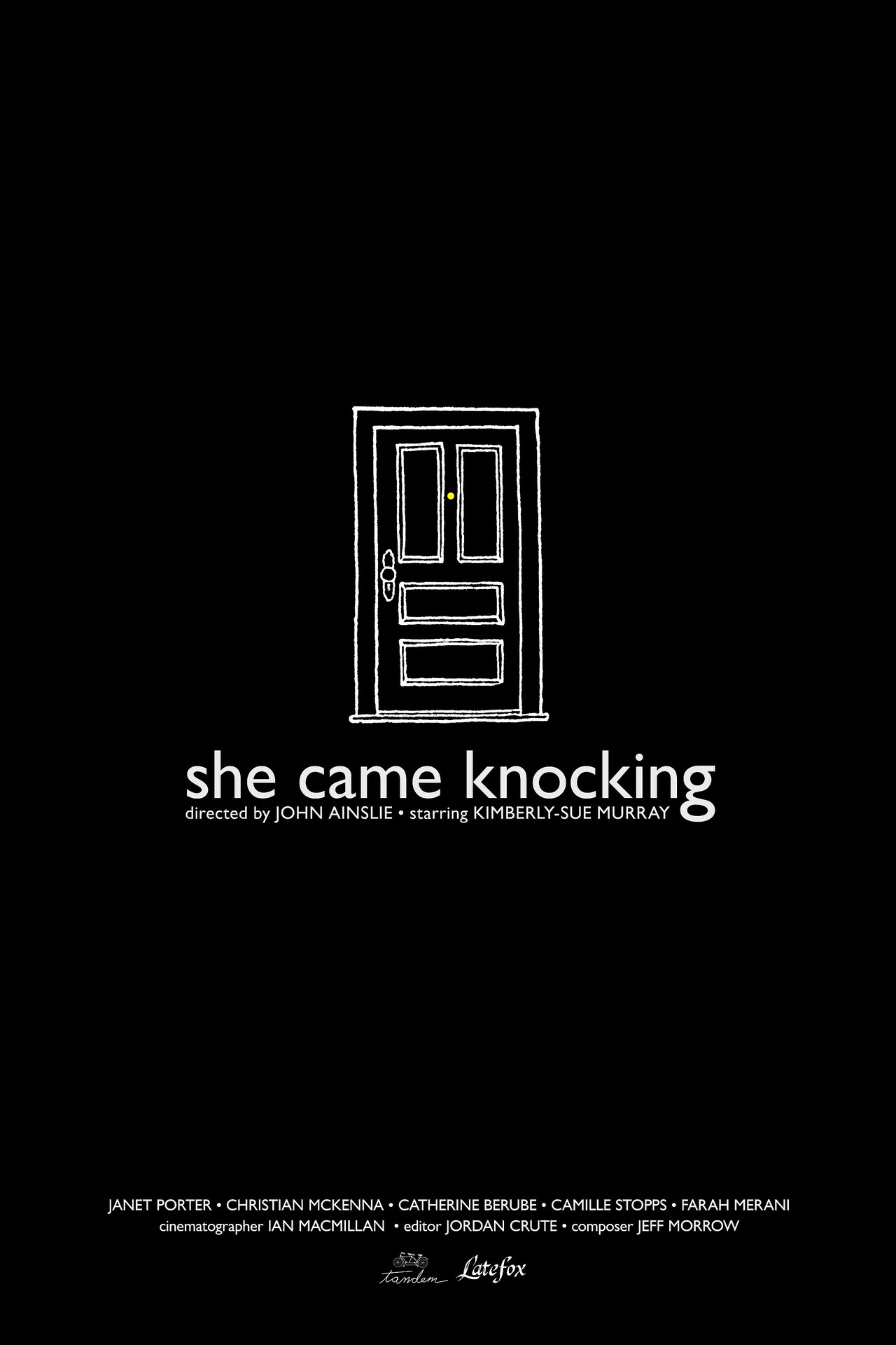 She Came Knocking Backdrop