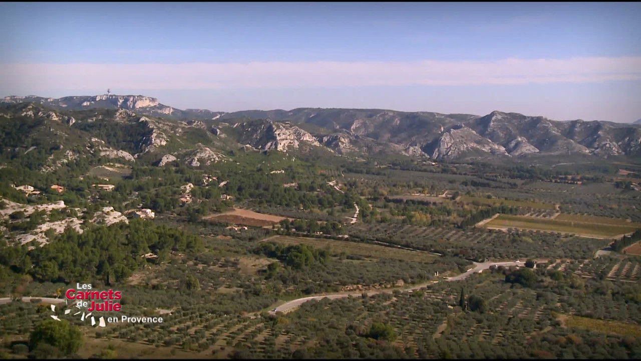 Les Carnets de Julie — La vallée des Baux, en Provence