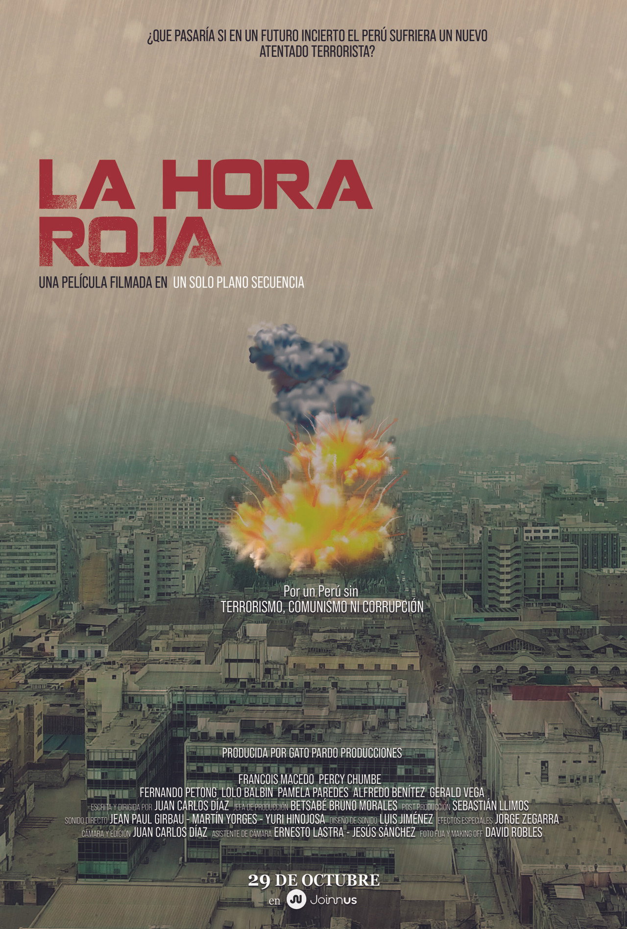 La hora roja Backdrop