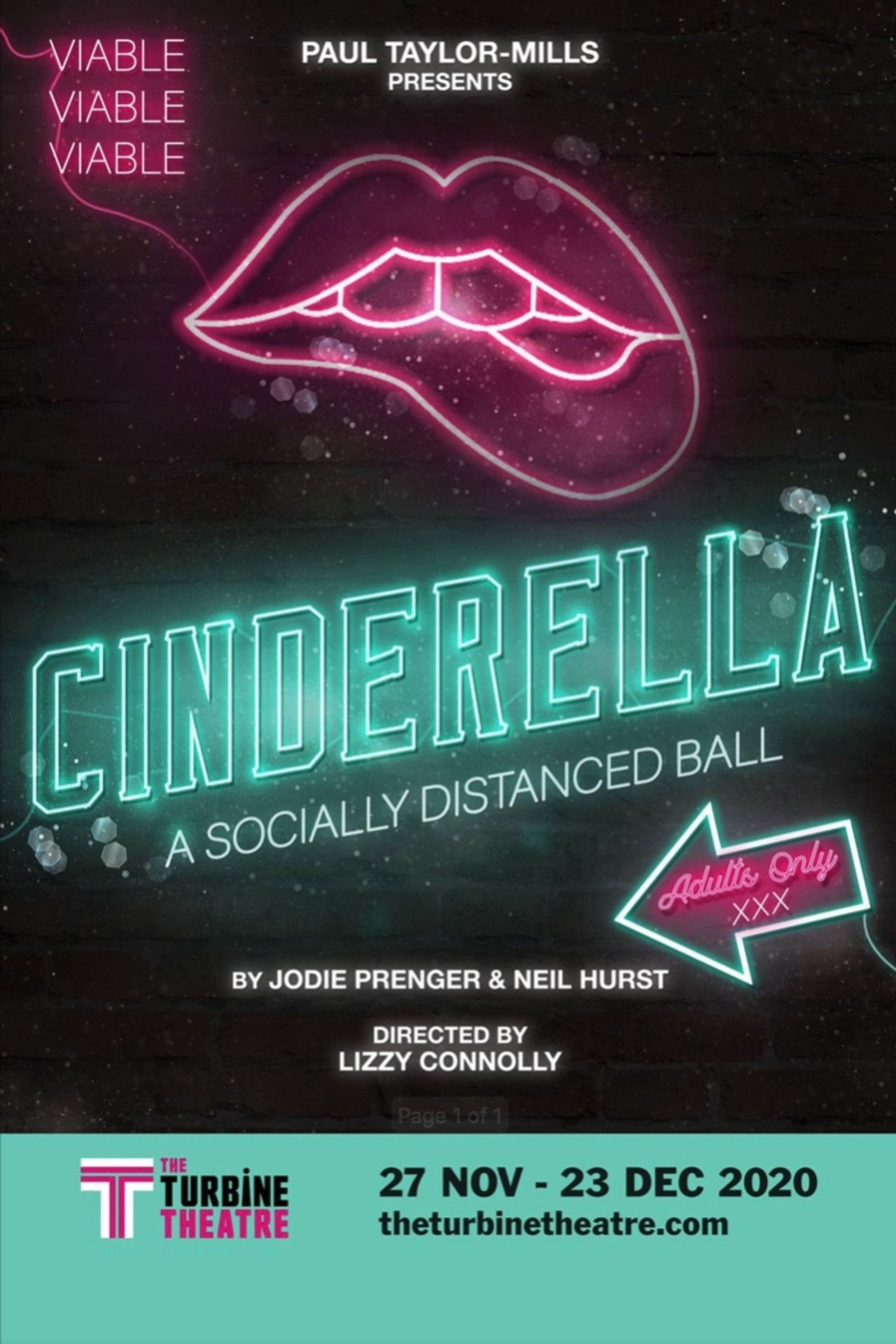 Cinderella - A Socially Distanced Ball Backdrop
