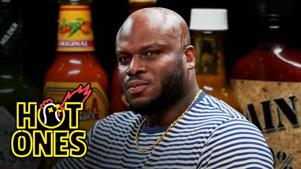 Hot Ones - Season 16 Episode 2 : Derrick Lewis Is Not Okay While Eating Spicy Wings