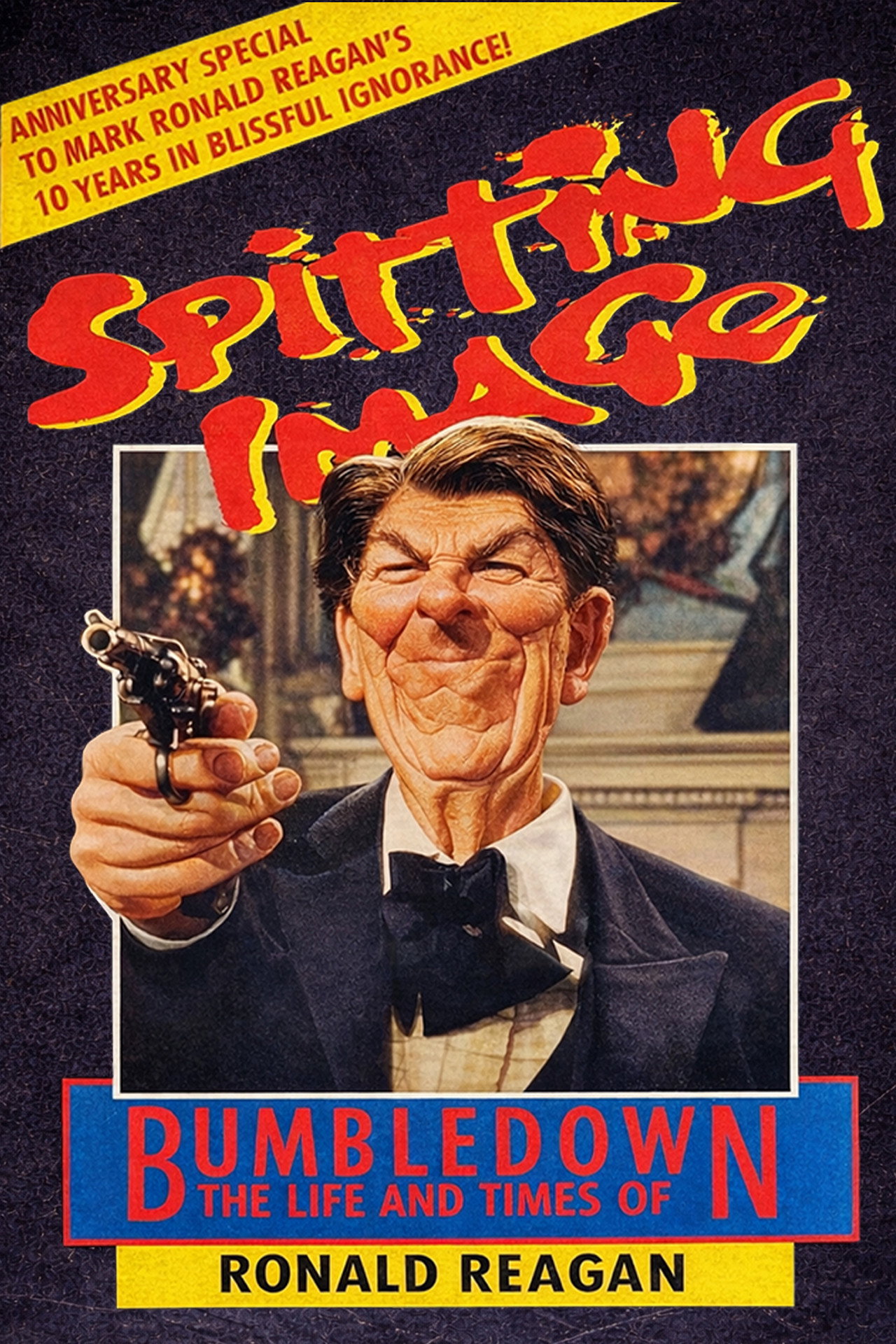 Spitting Image: Bumbledown – The Life and Times of Ronald Reagan Backdrop