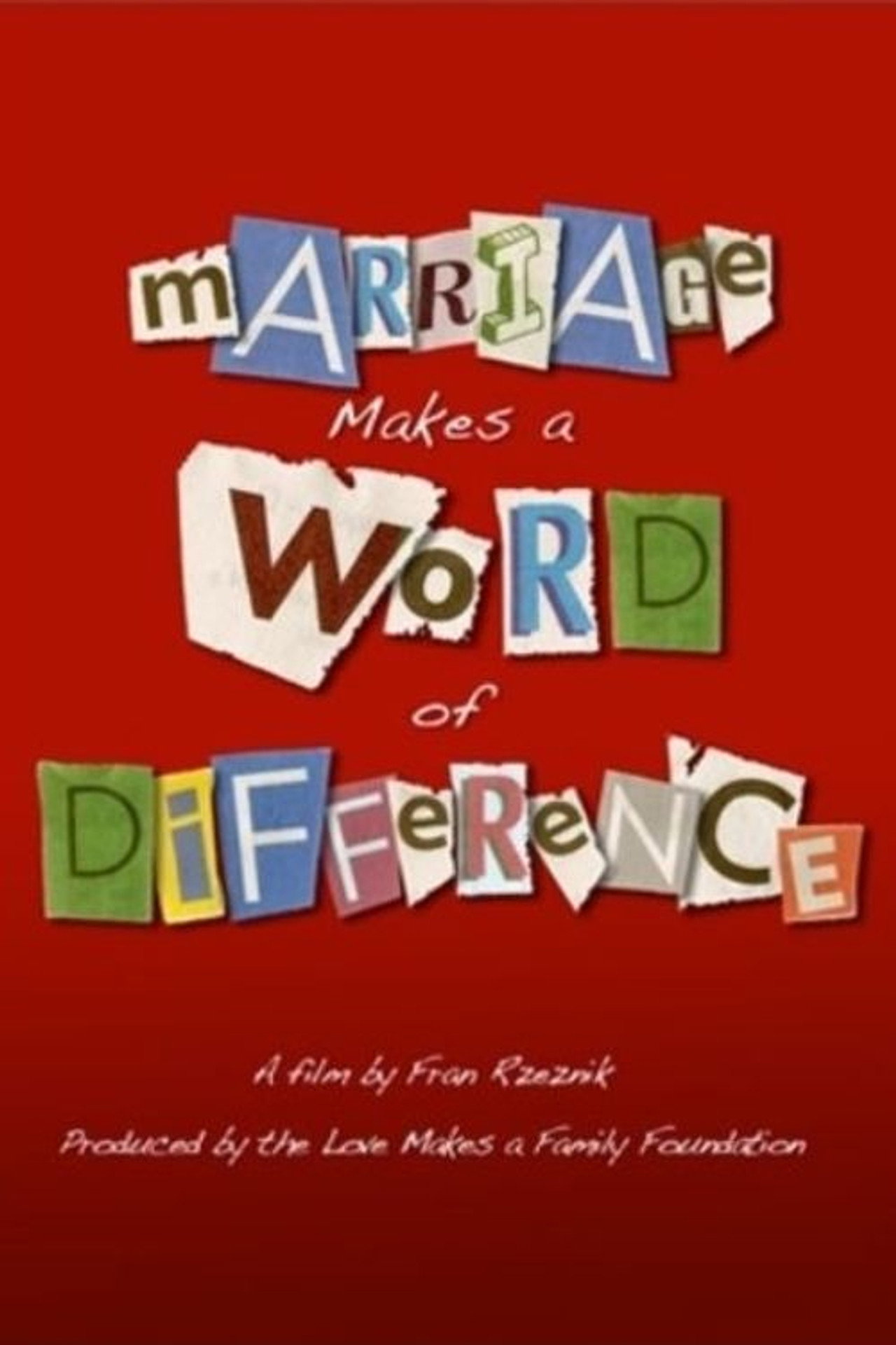 Marriage Makes a Word of Difference filmaffisch