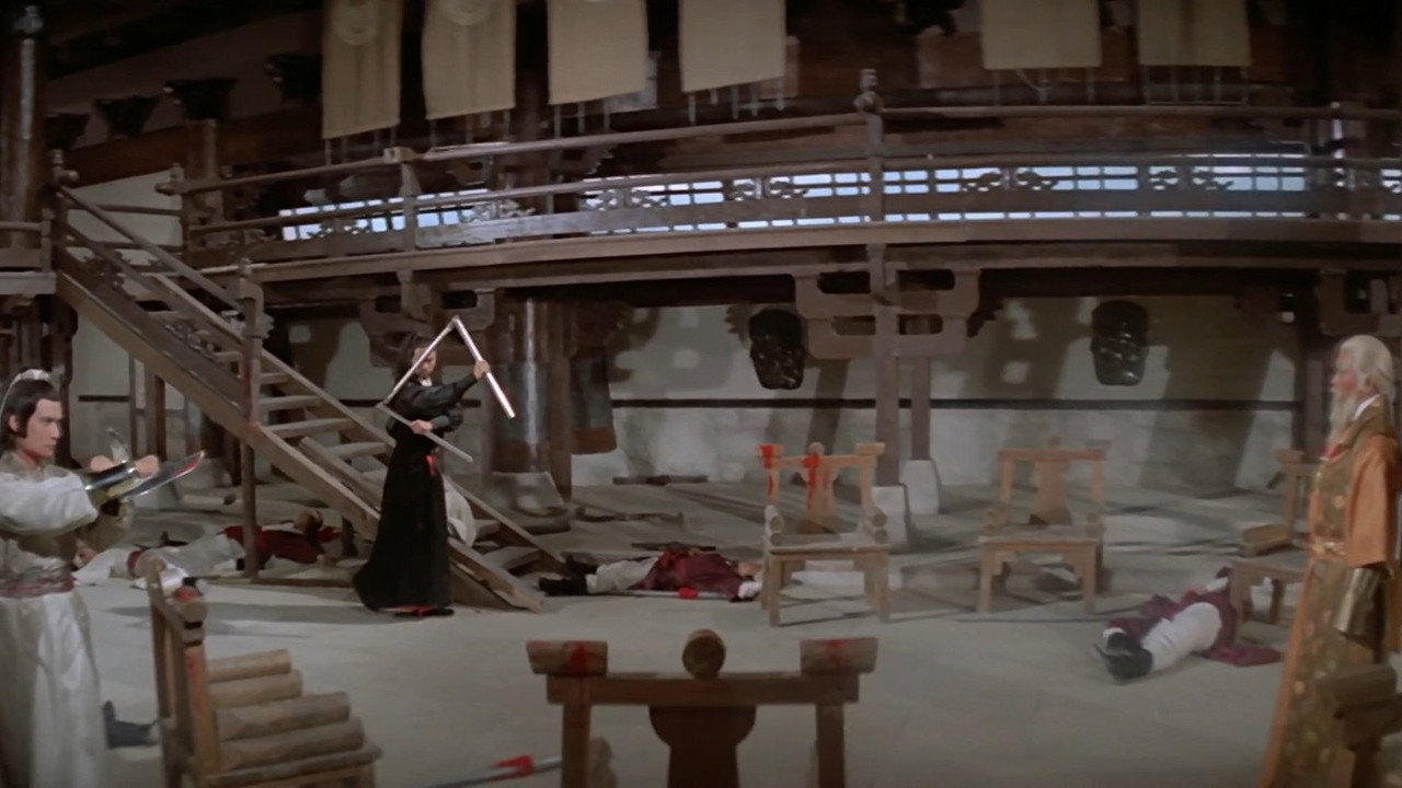 The Avenging Eagle backdrop