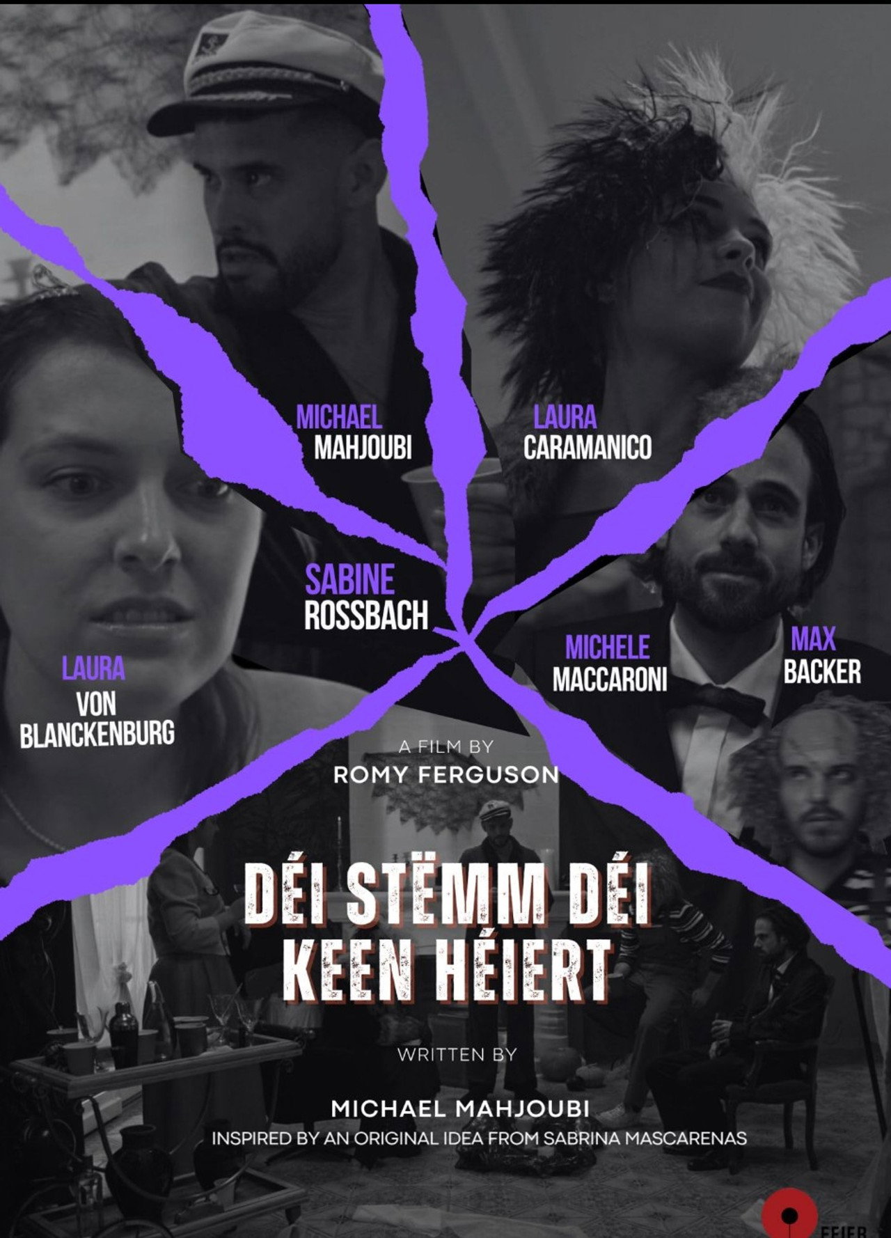 Déi Stëmm, déi keen héiert Backdrop