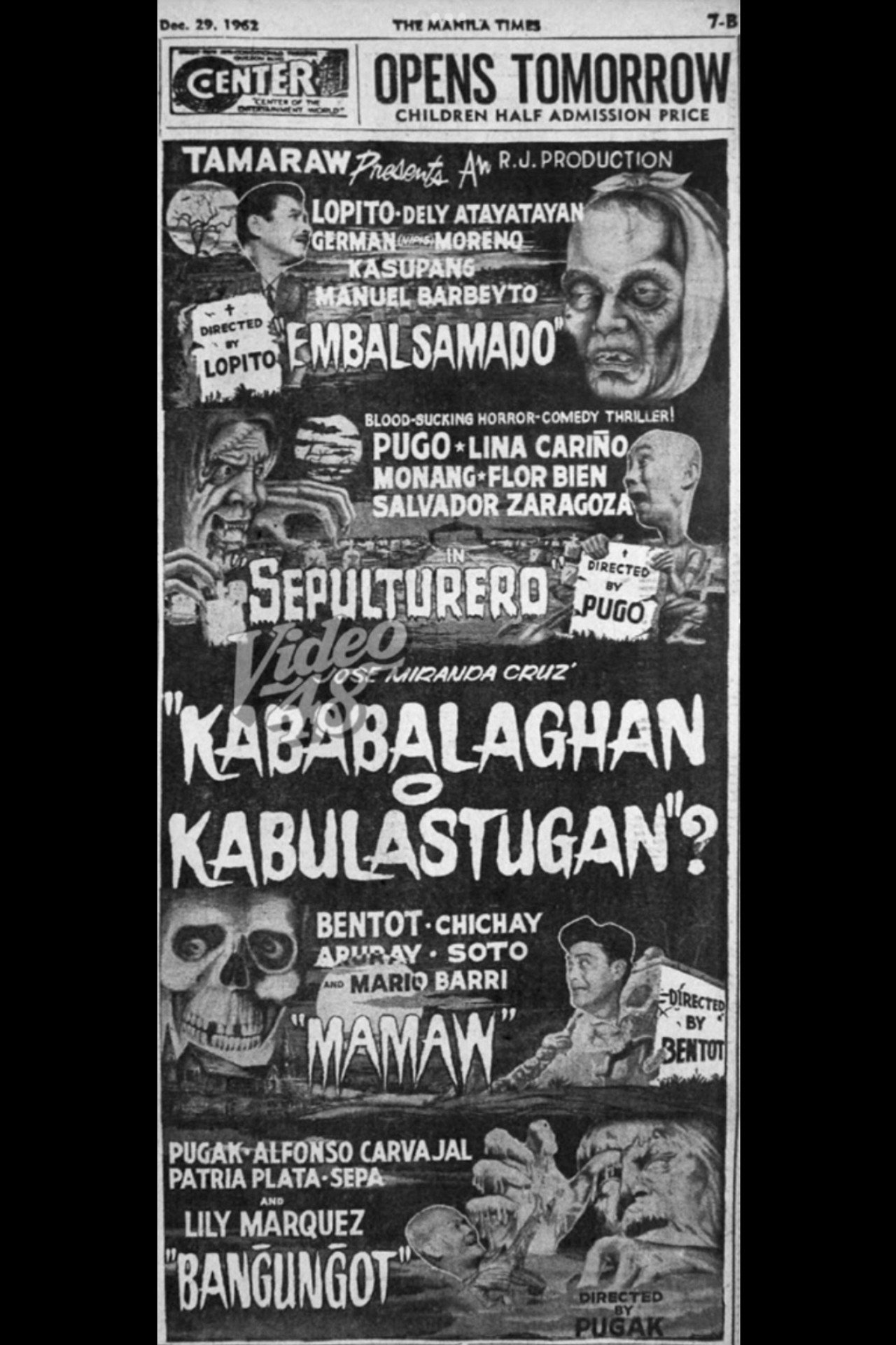 Kababalaghan o kabulastugan? filmaffisch