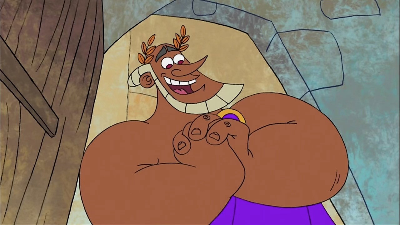 Dave the Barbarian backdrop