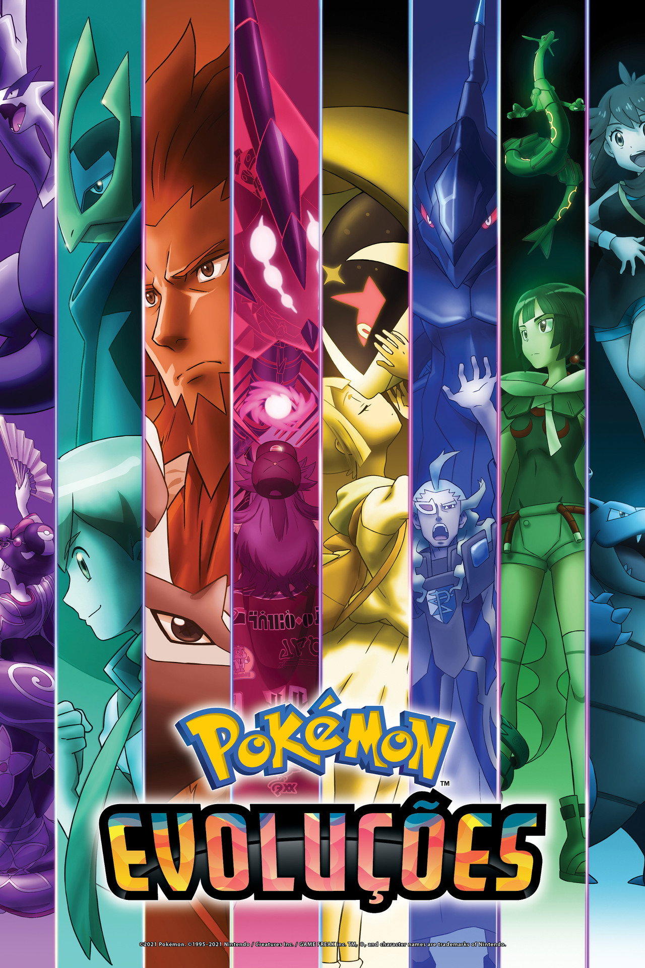 Pôster de Pokémon Evoluções