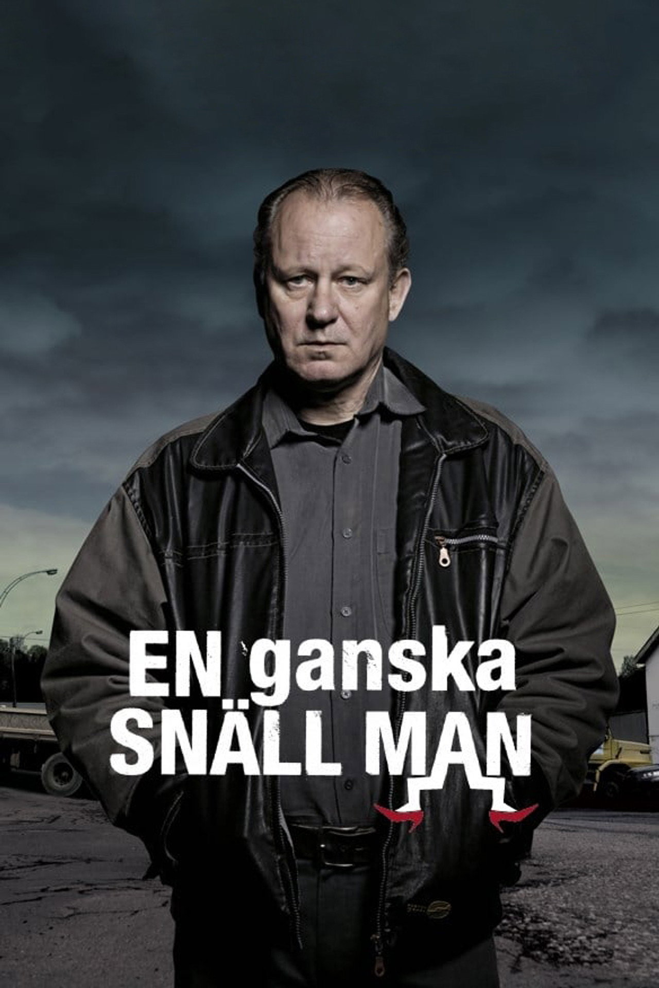 En ganska snäll man filmaffisch