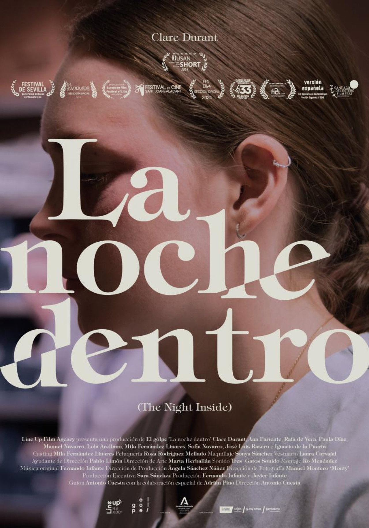 La noche dentro filmaffisch