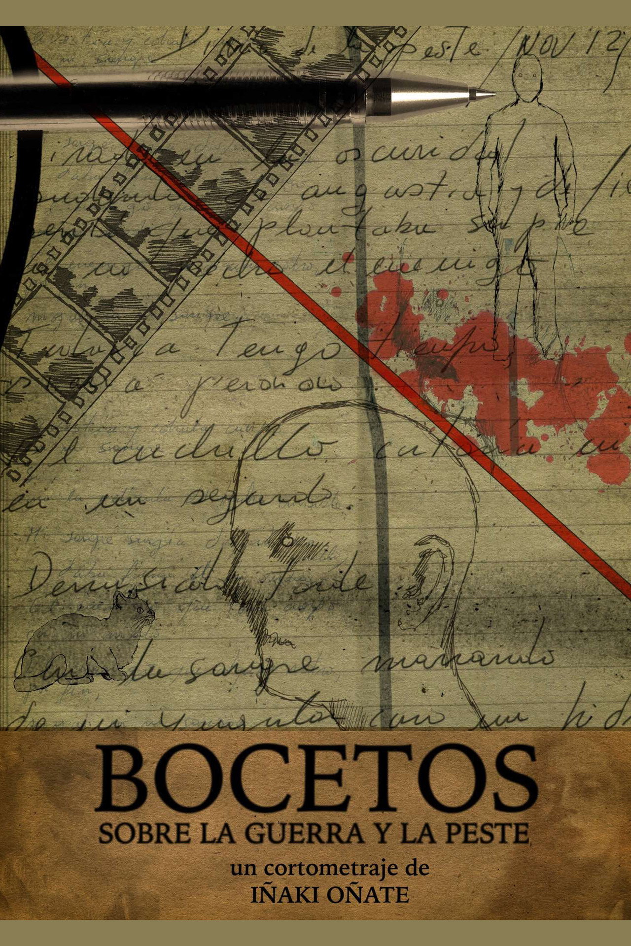 Bocetos: Sobre La Guerra y La Peste filmaffisch