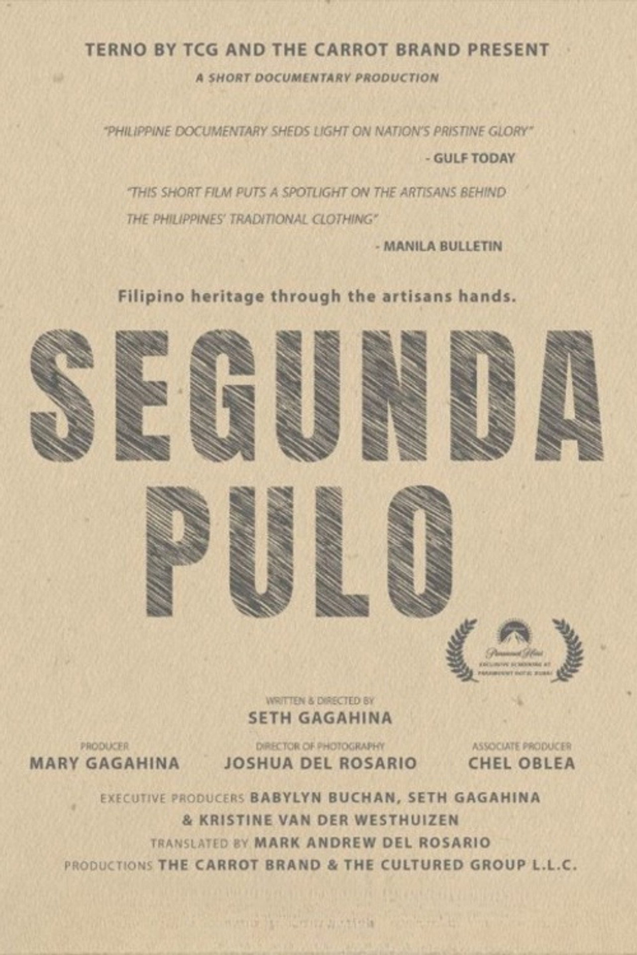 Segunda Pulo: Filipino Heritage Through the Artisans' Hands (2023)