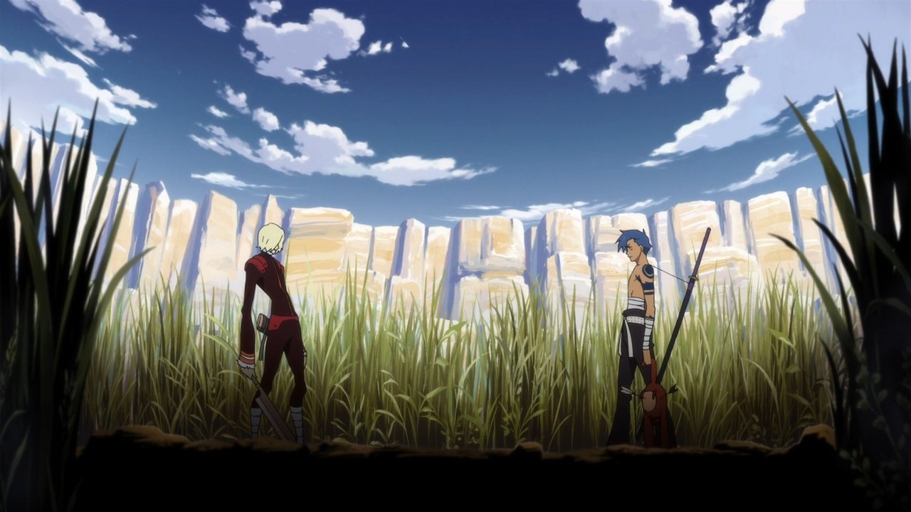 Gurren Lagann - Season 1 Episode 3 : Who Do You Think You Are, Having Two Faces!!