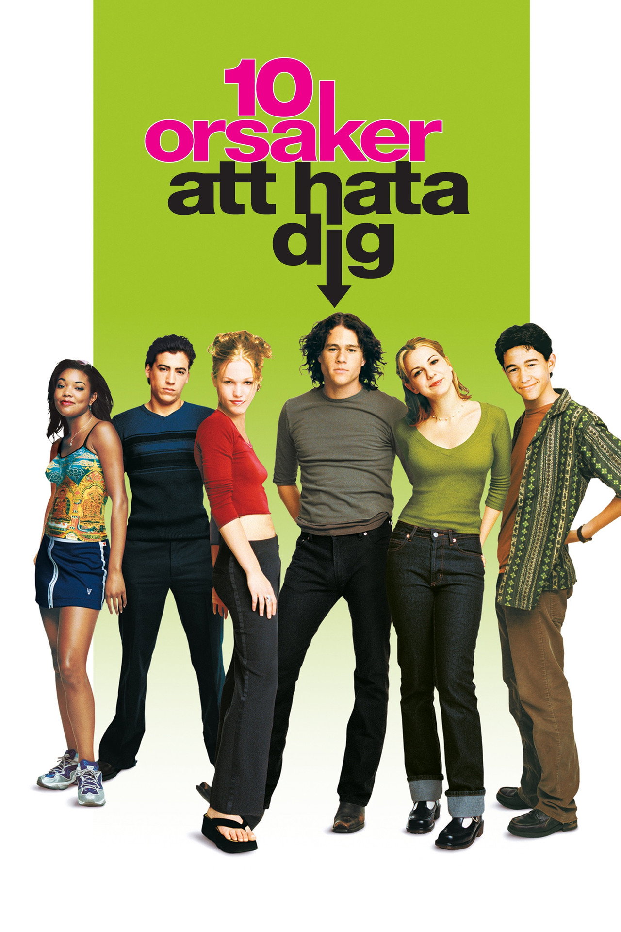10 orsaker att hata dig filmaffisch