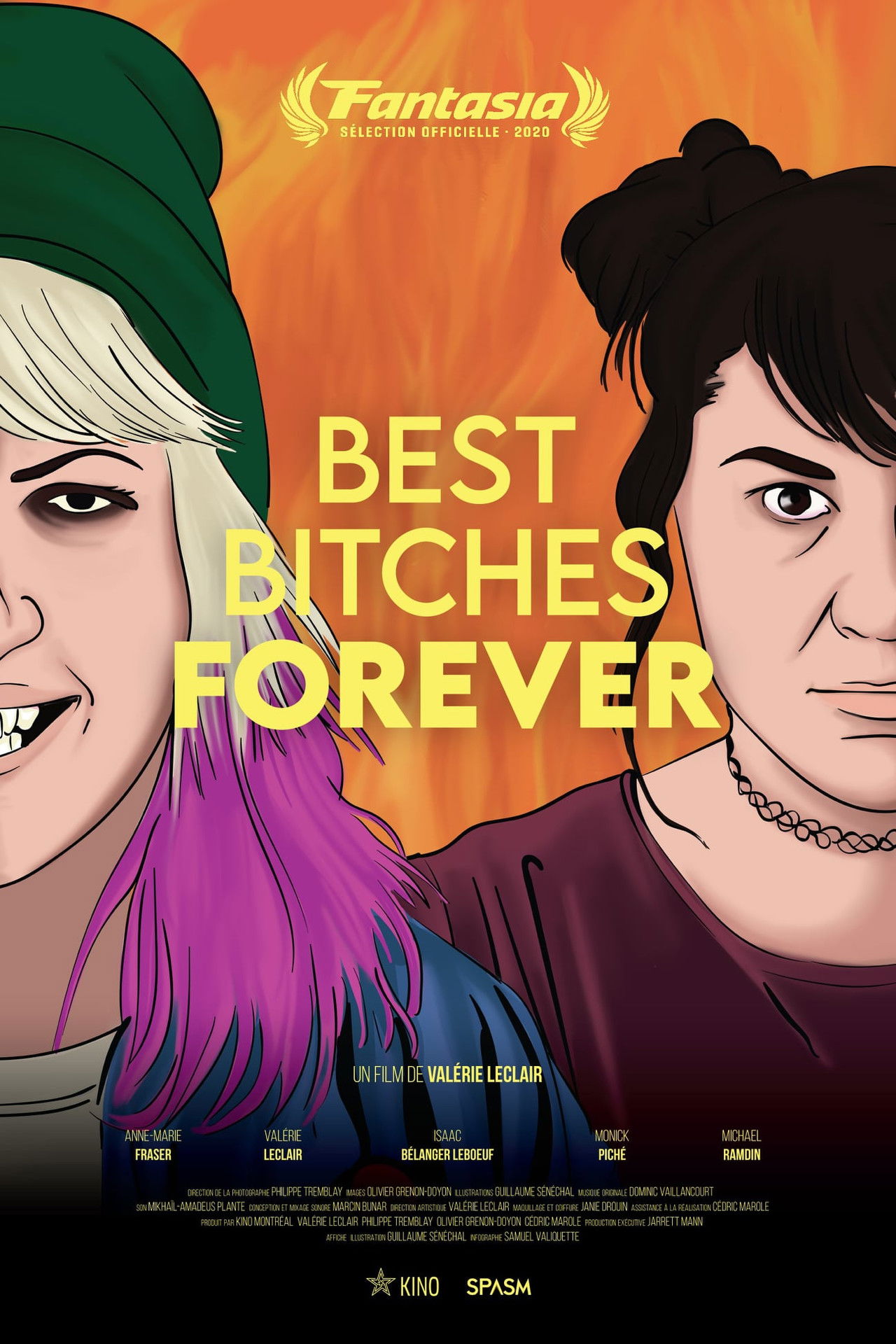 Best Bitches Forever Backdrop