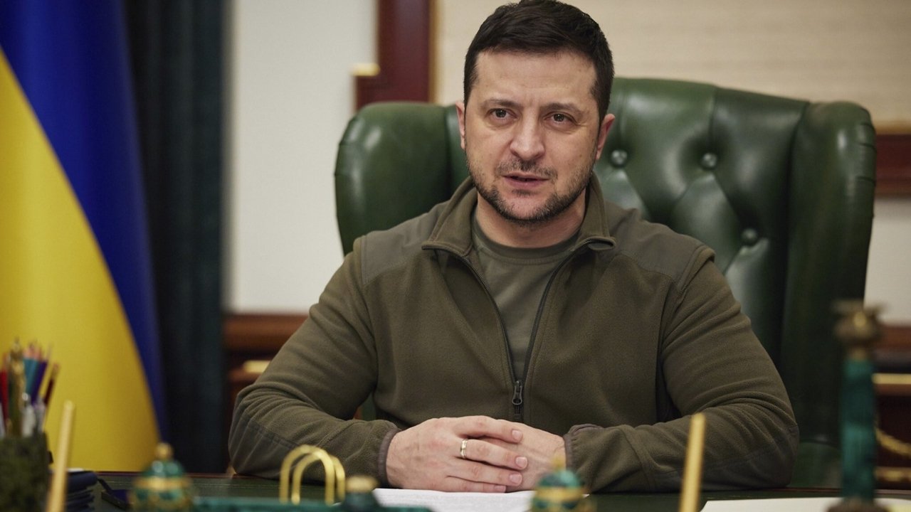 Zelensky - A President At War backdrop