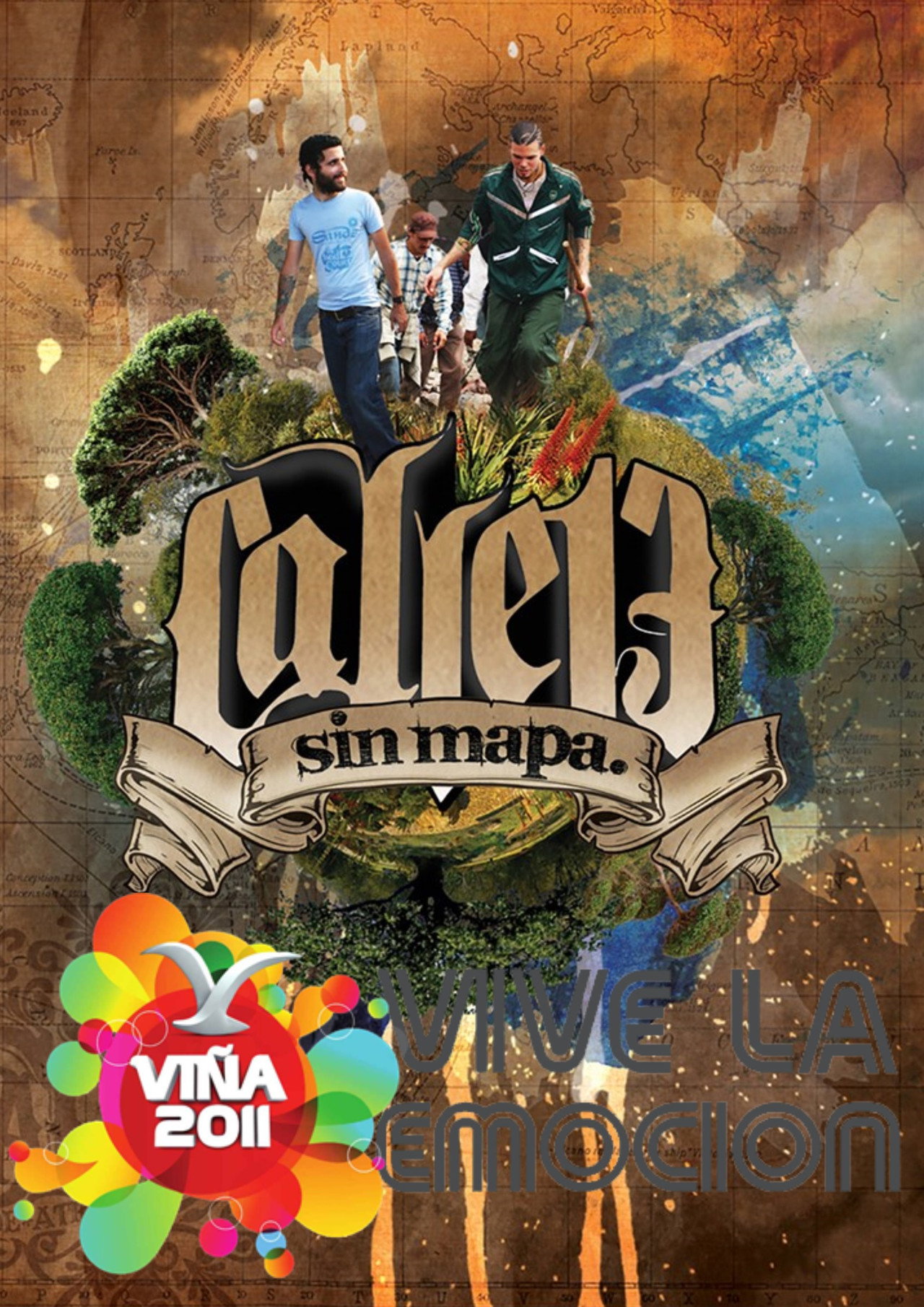 Calle 13 Festival de Viña del Mar filmaffisch