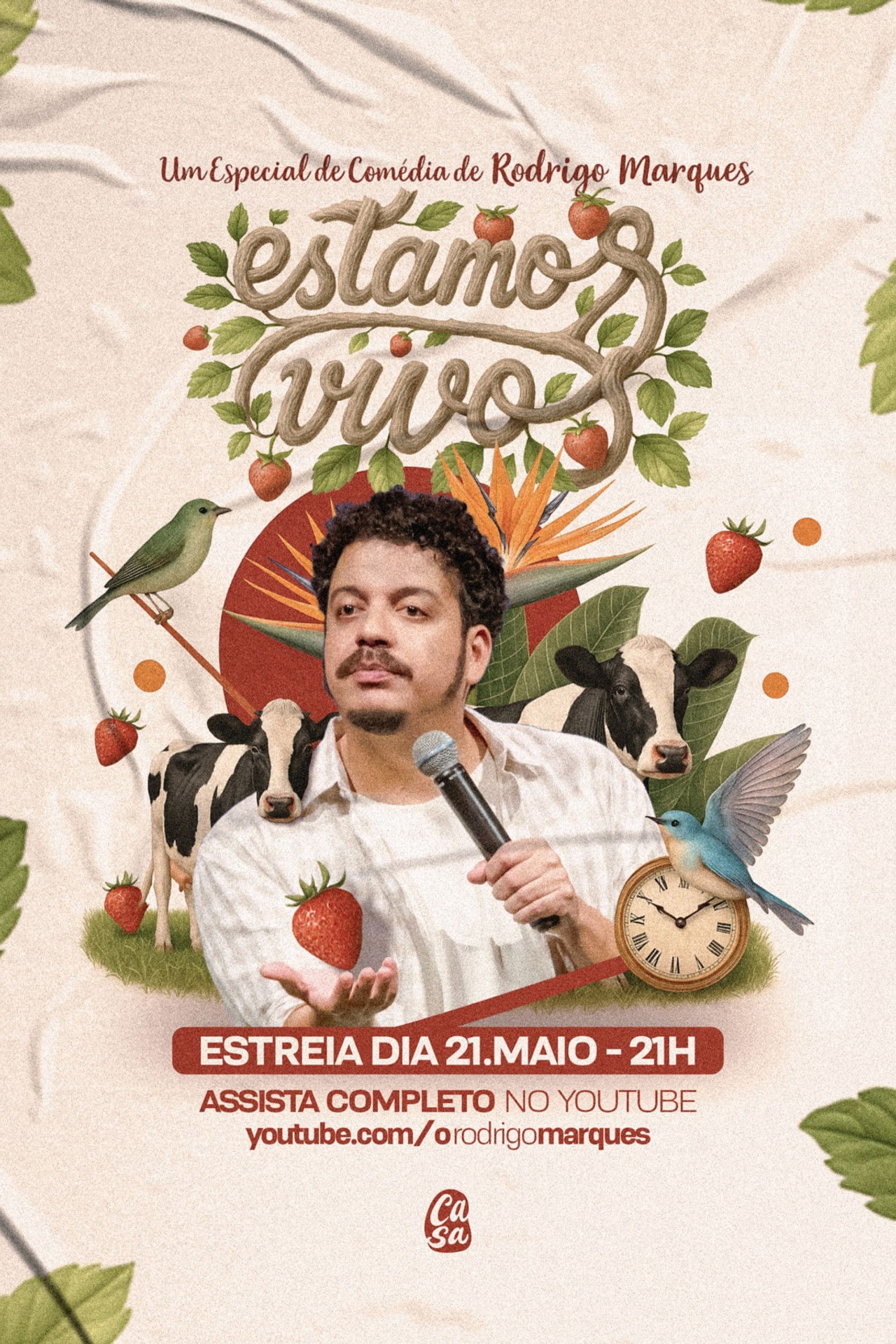 Estamos Vivos Backdrop