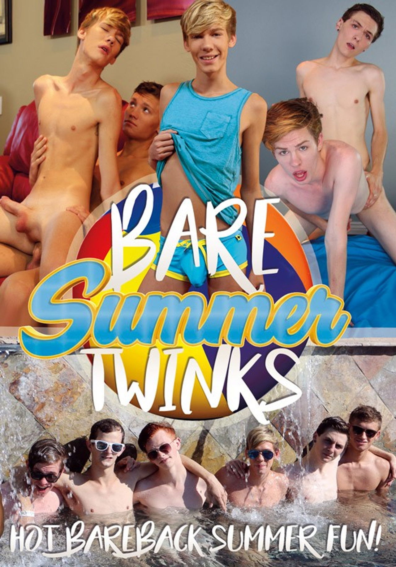 Bare Summer Twinks Backdrop