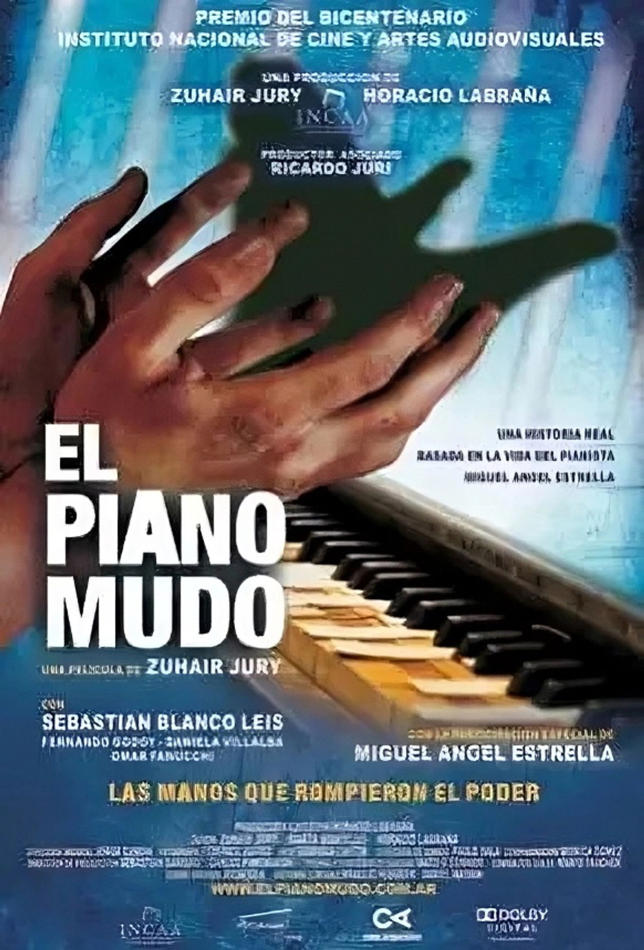 El piano mudo Backdrop