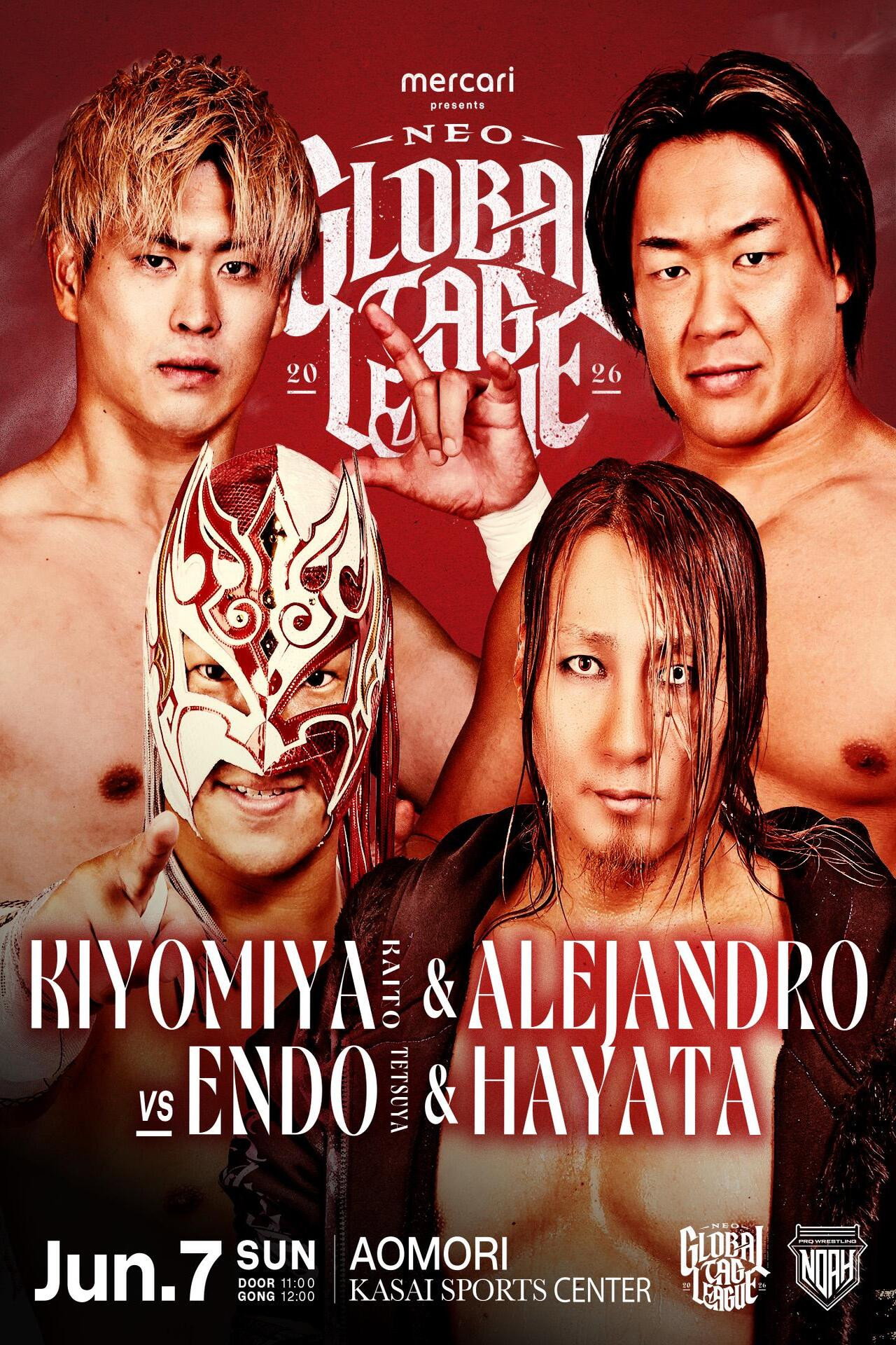 NOAH Neo Global Tag League 2026 ~ Day 10