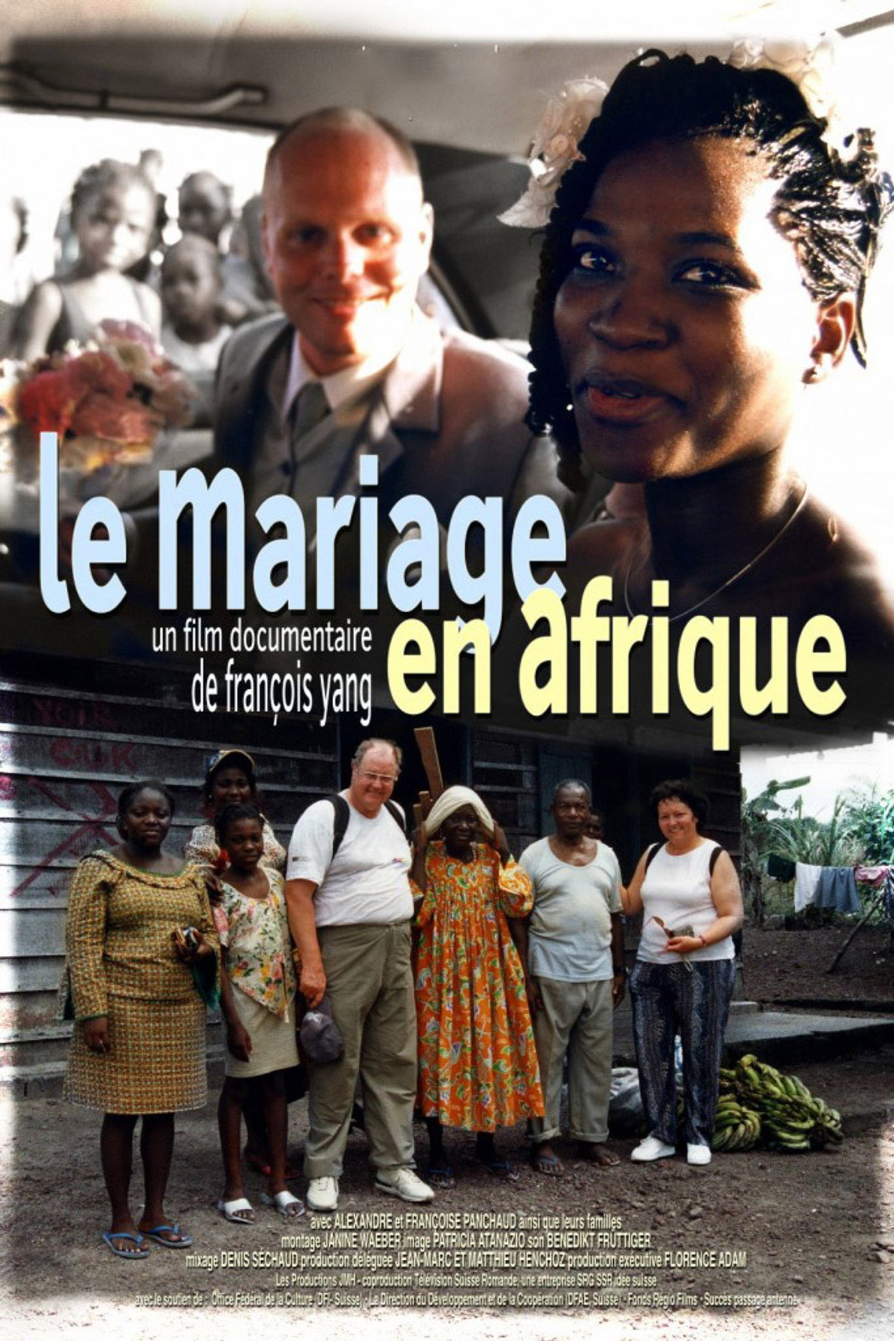 Le mariage en Afrique filmaffisch