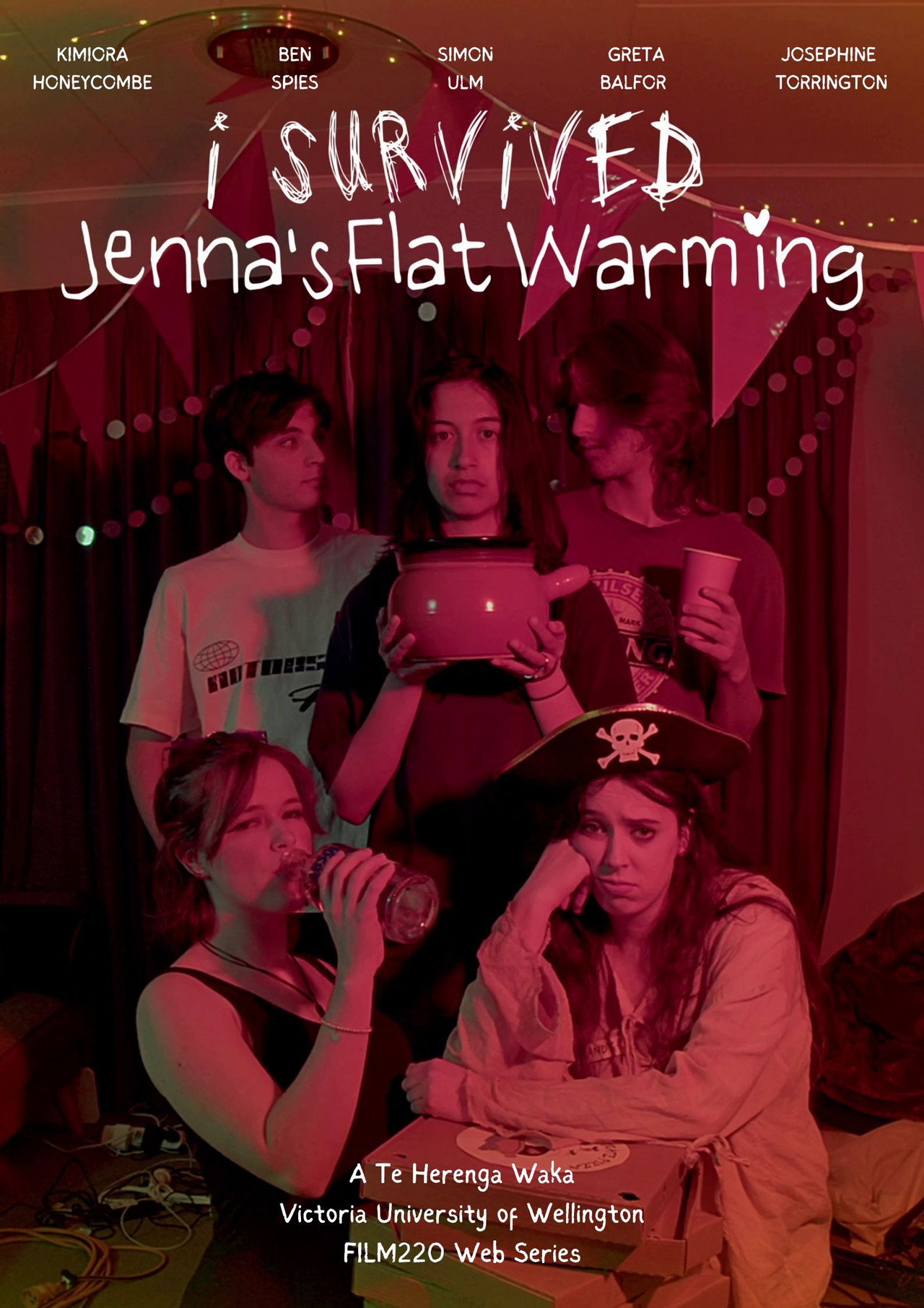 I Survived Jenna's Flatwarming affisch