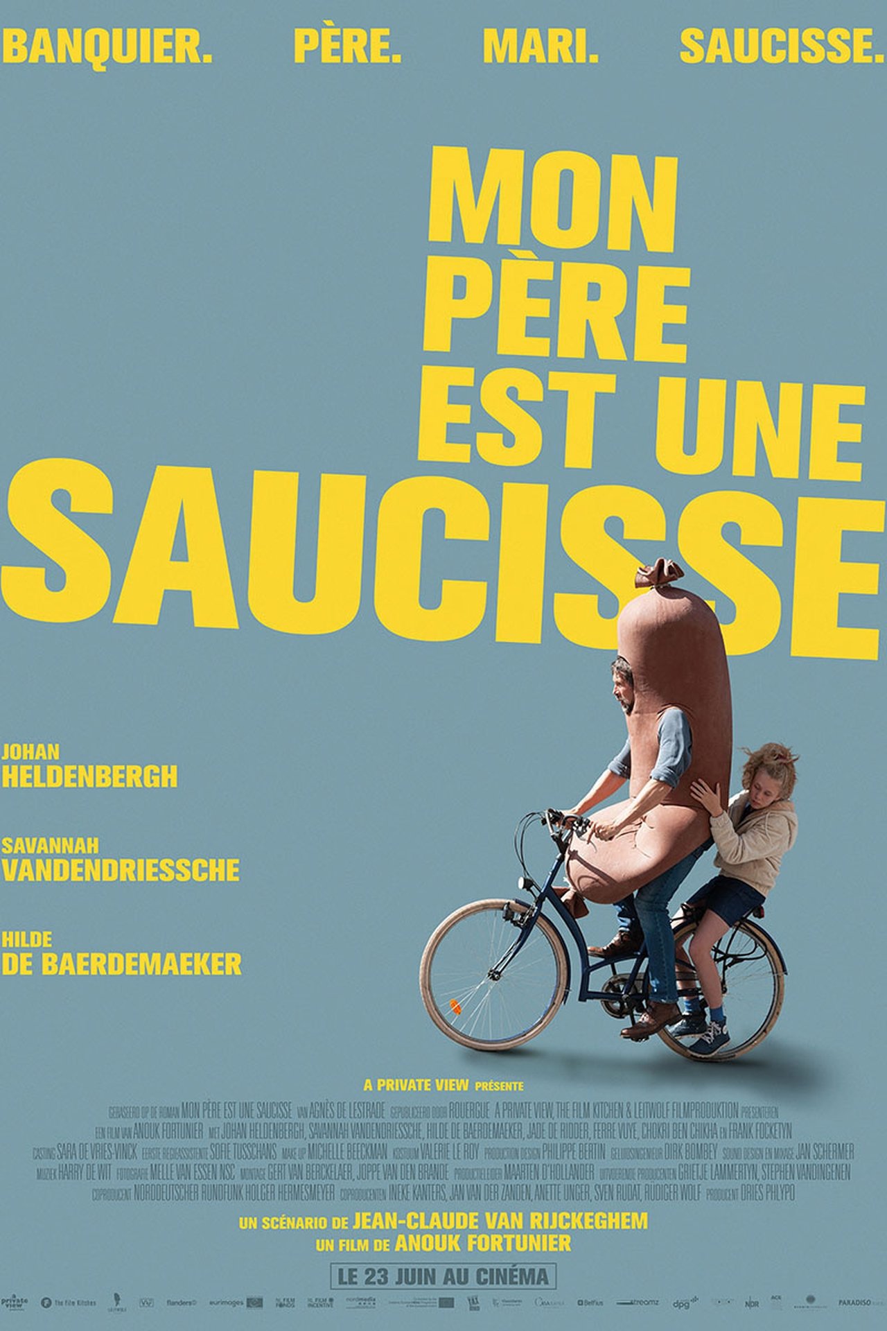 Mon père est une saucisse poster