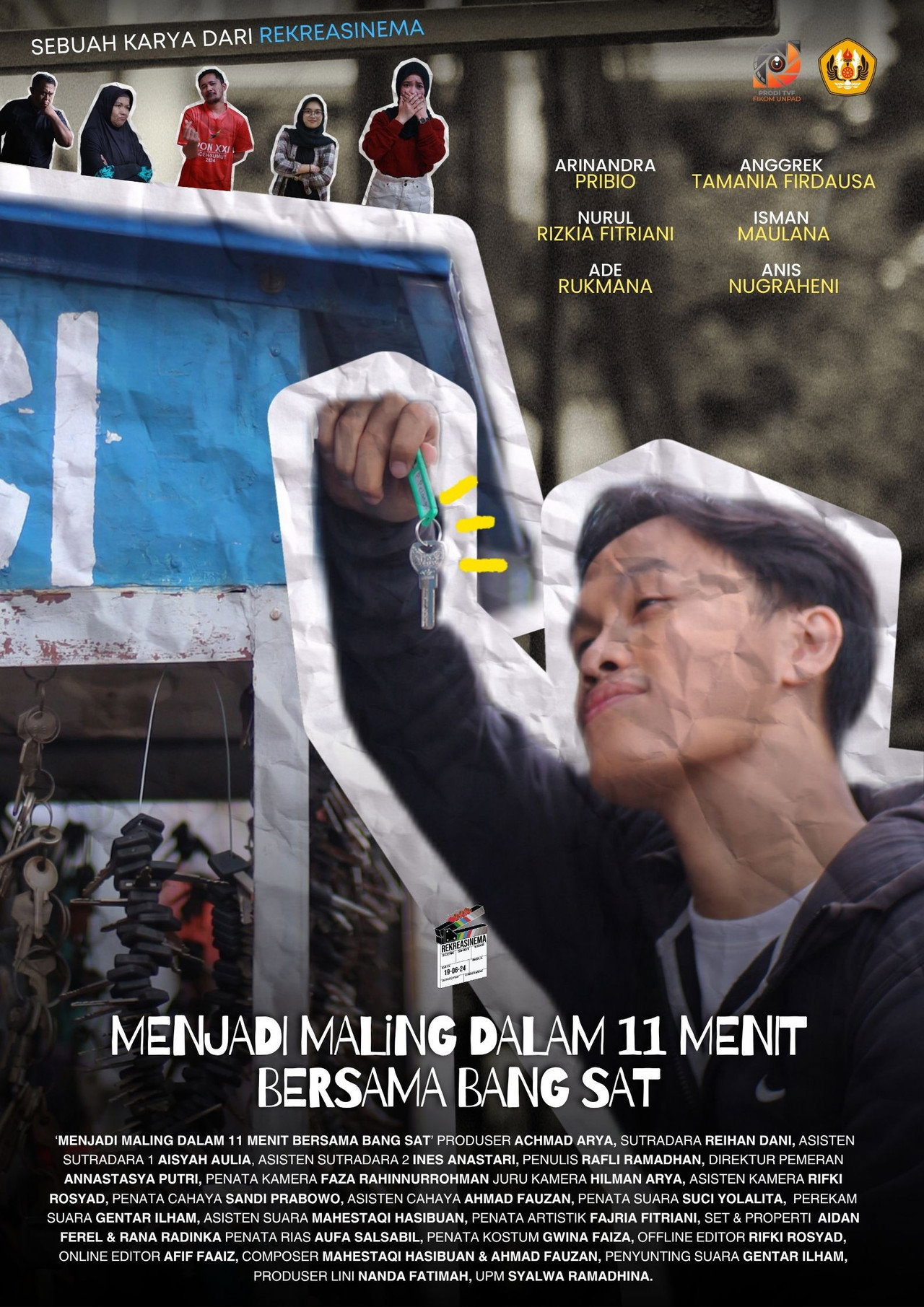 Menjadi Maling Dalam 11 Menit Bersama Bang Sat! filmaffisch