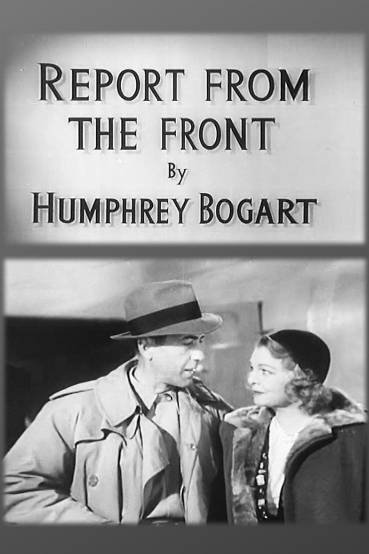 Report from the Front poster