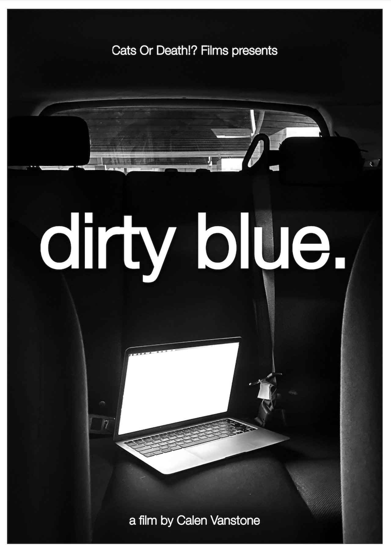 Dirty Blue Backdrop