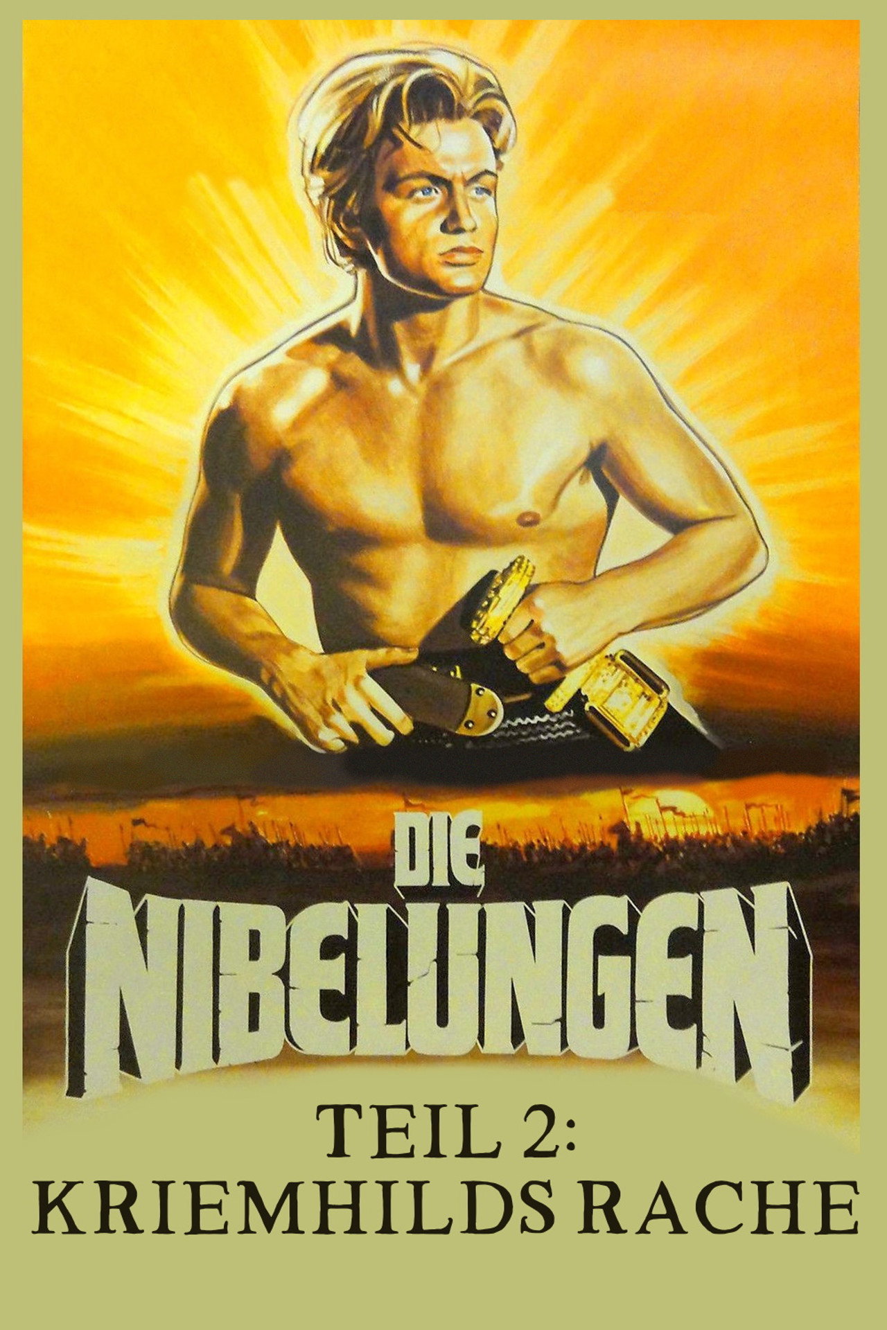 Die Nibelungen, Teil 2: Kriemhilds Rache filmaffisch