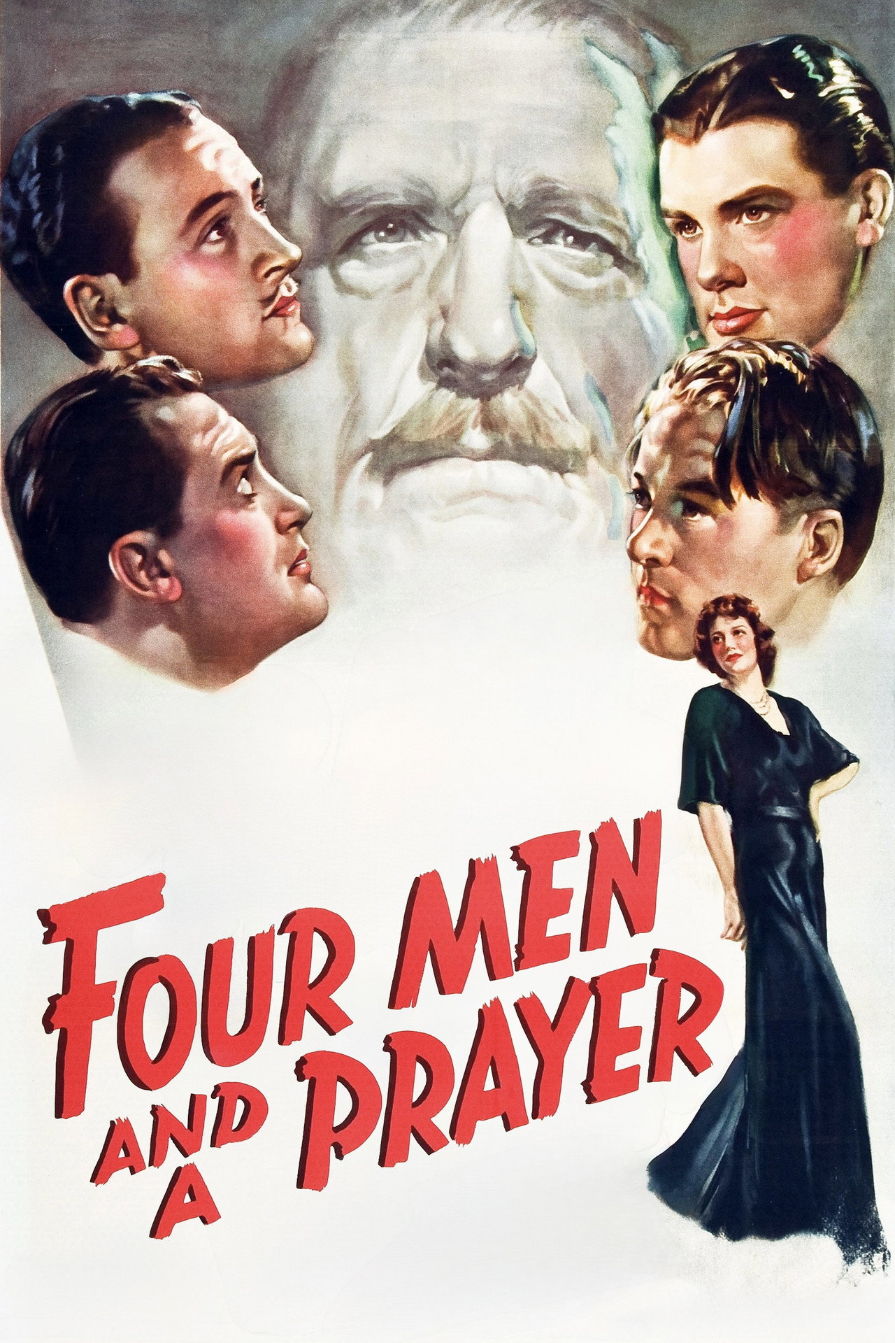 Four Men and a Prayer poster
