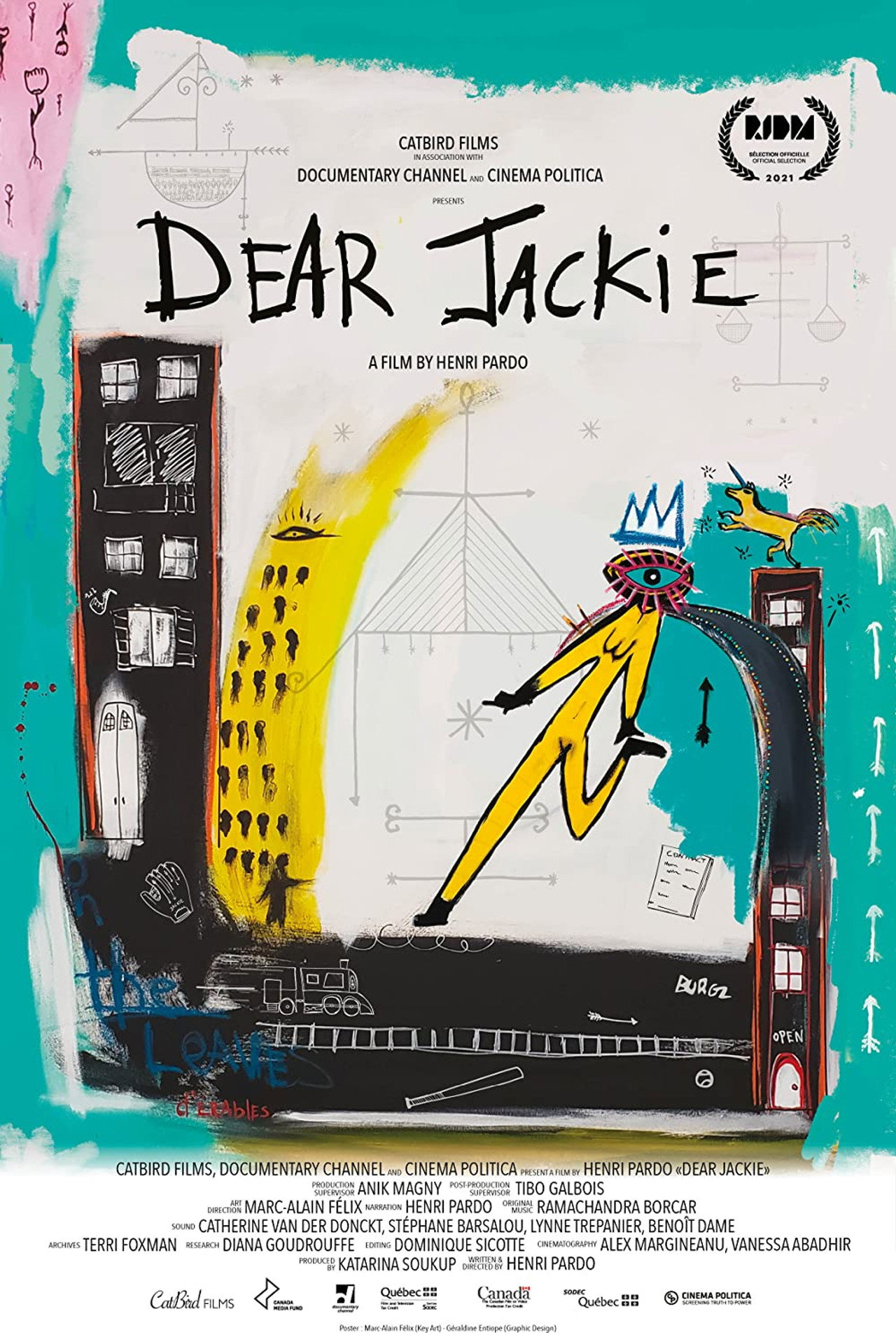 Dear Jackie filmaffisch