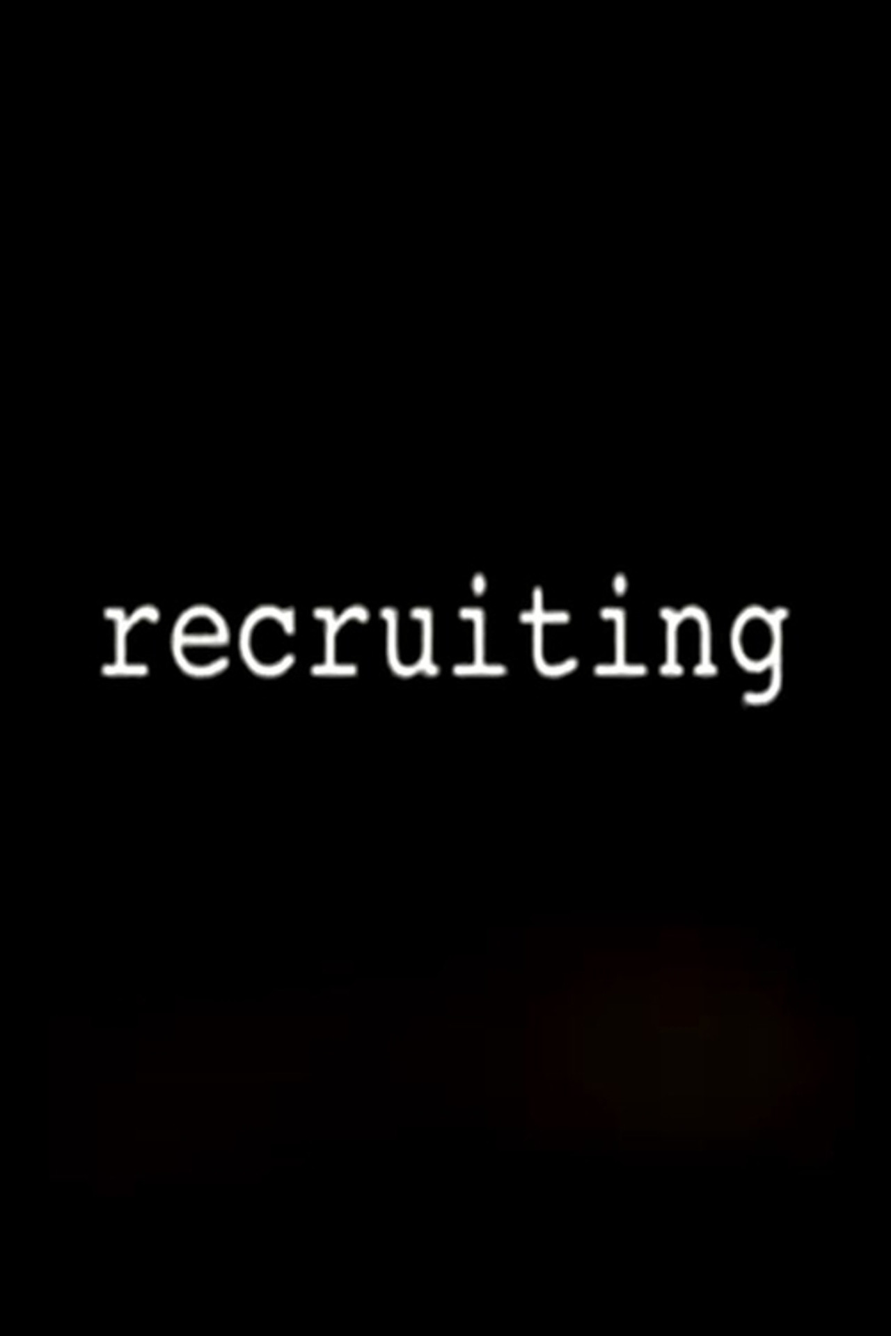 Recruiting filmaffisch
