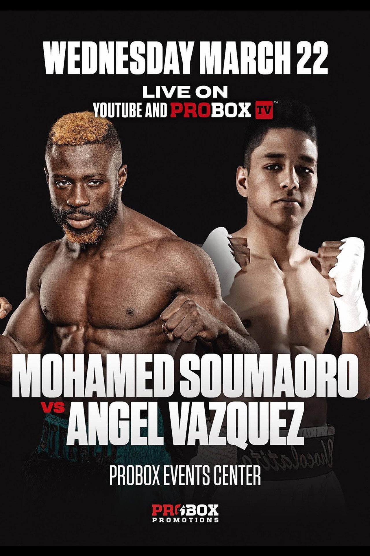 Mohamed Soumaoro vs. Angel Vazquez filmaffisch