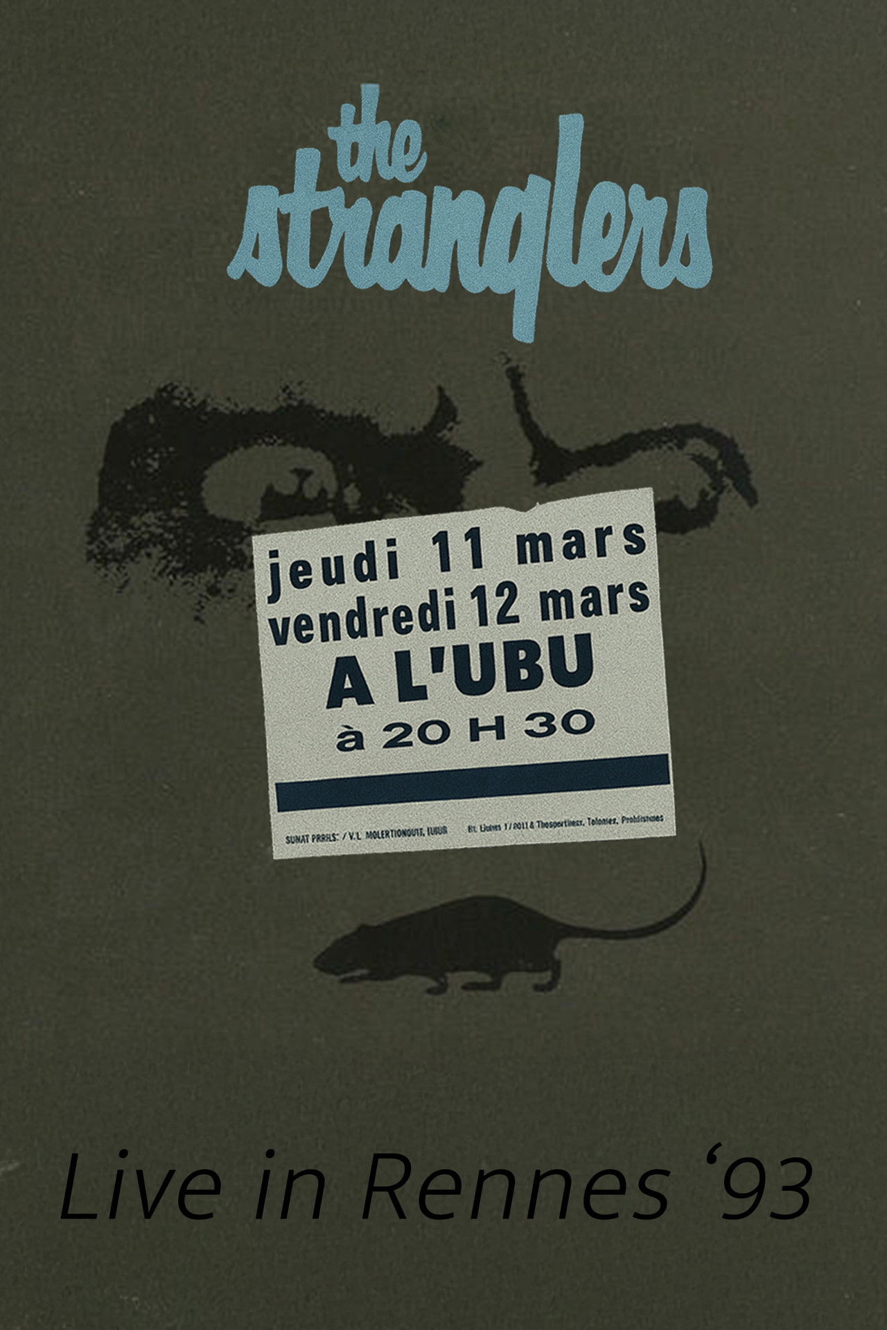 Stranglers Rennes '93 Backdrop
