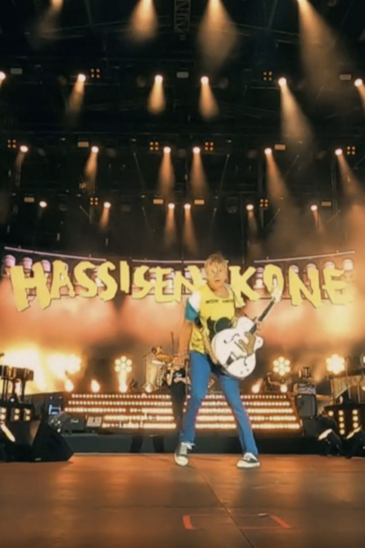 Hassisen Kone stadionilla Backdrop
