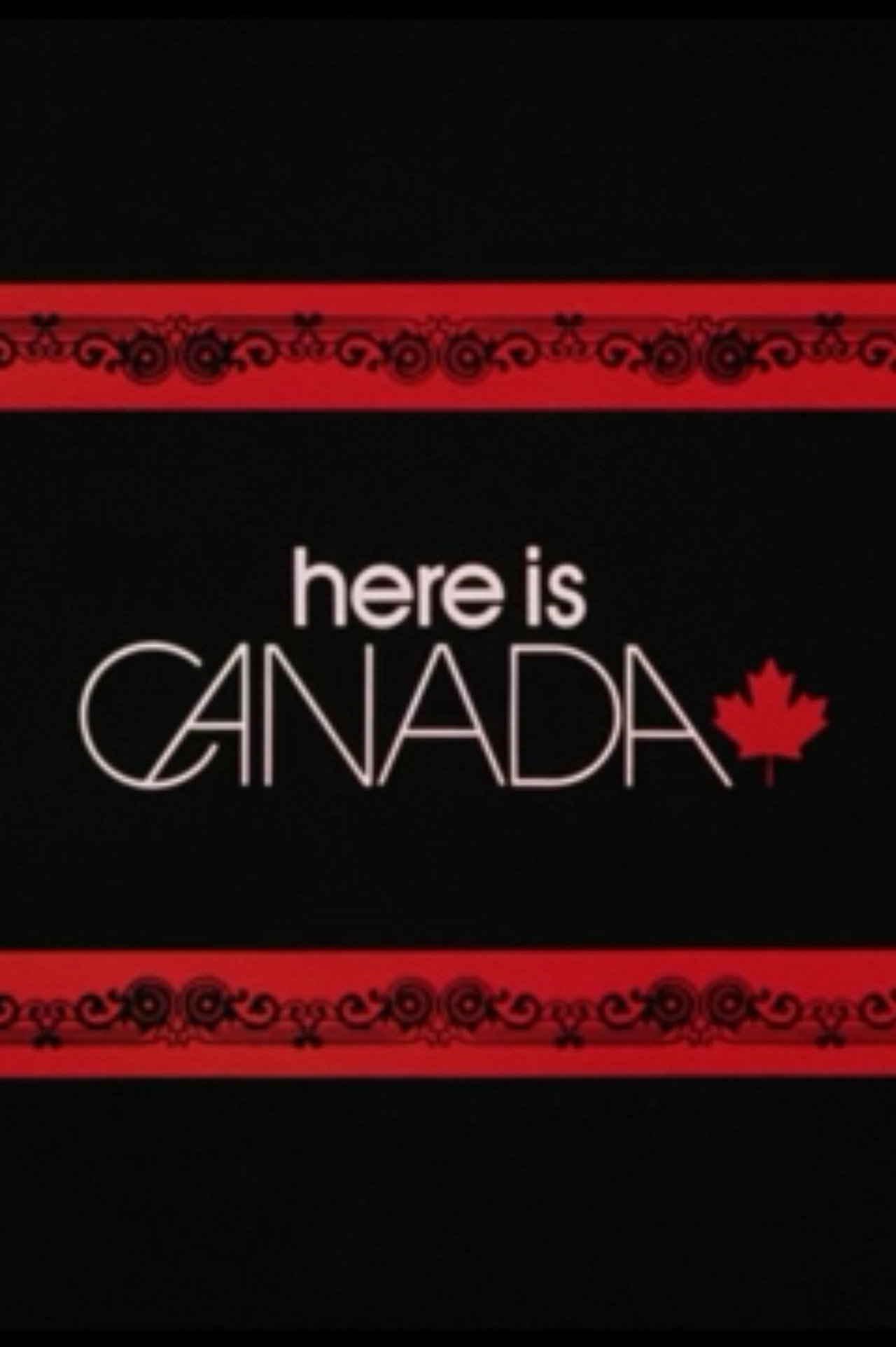 Here is Canada filmaffisch