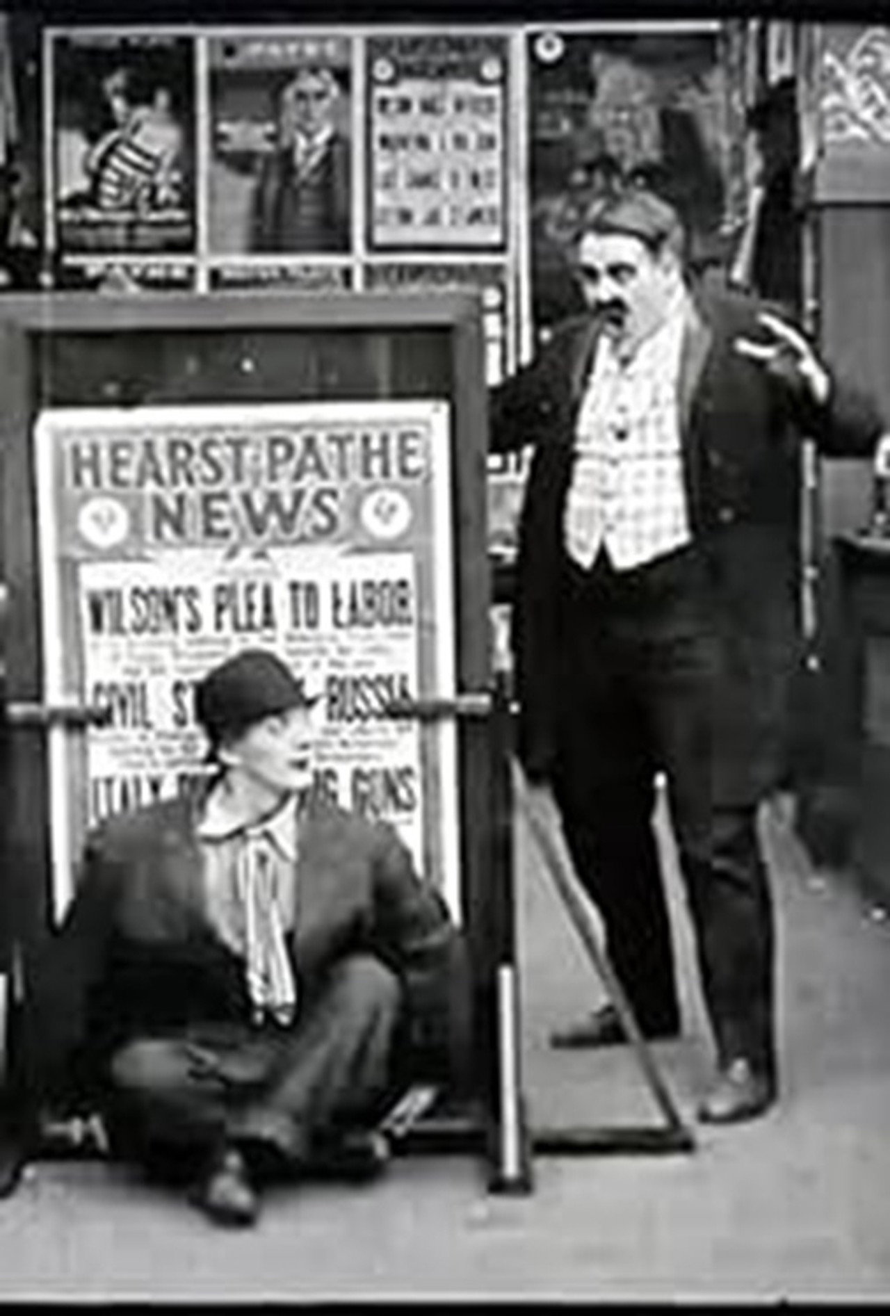 His Busy Day Backdrop