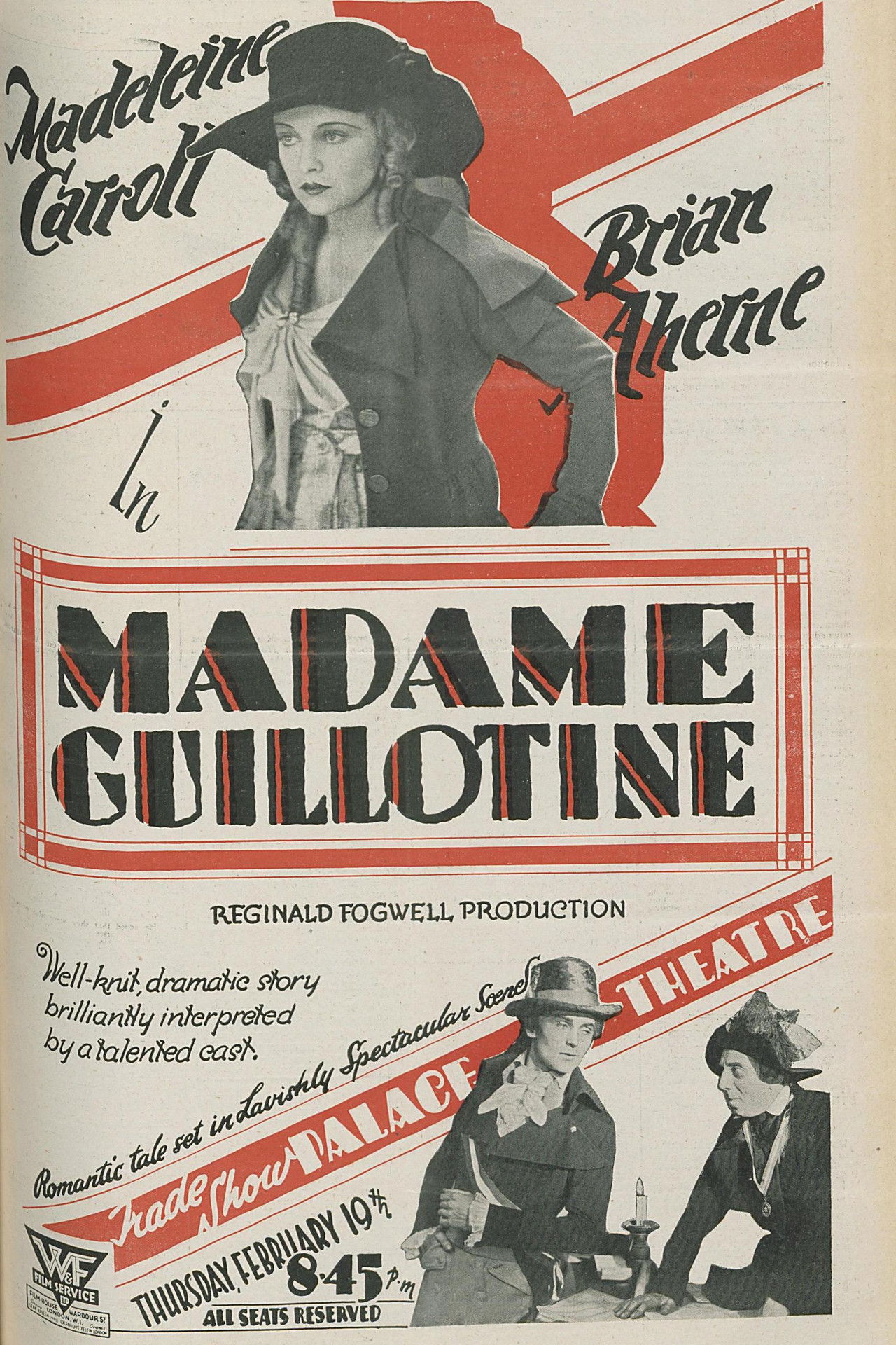 Madame Guillotine Backdrop