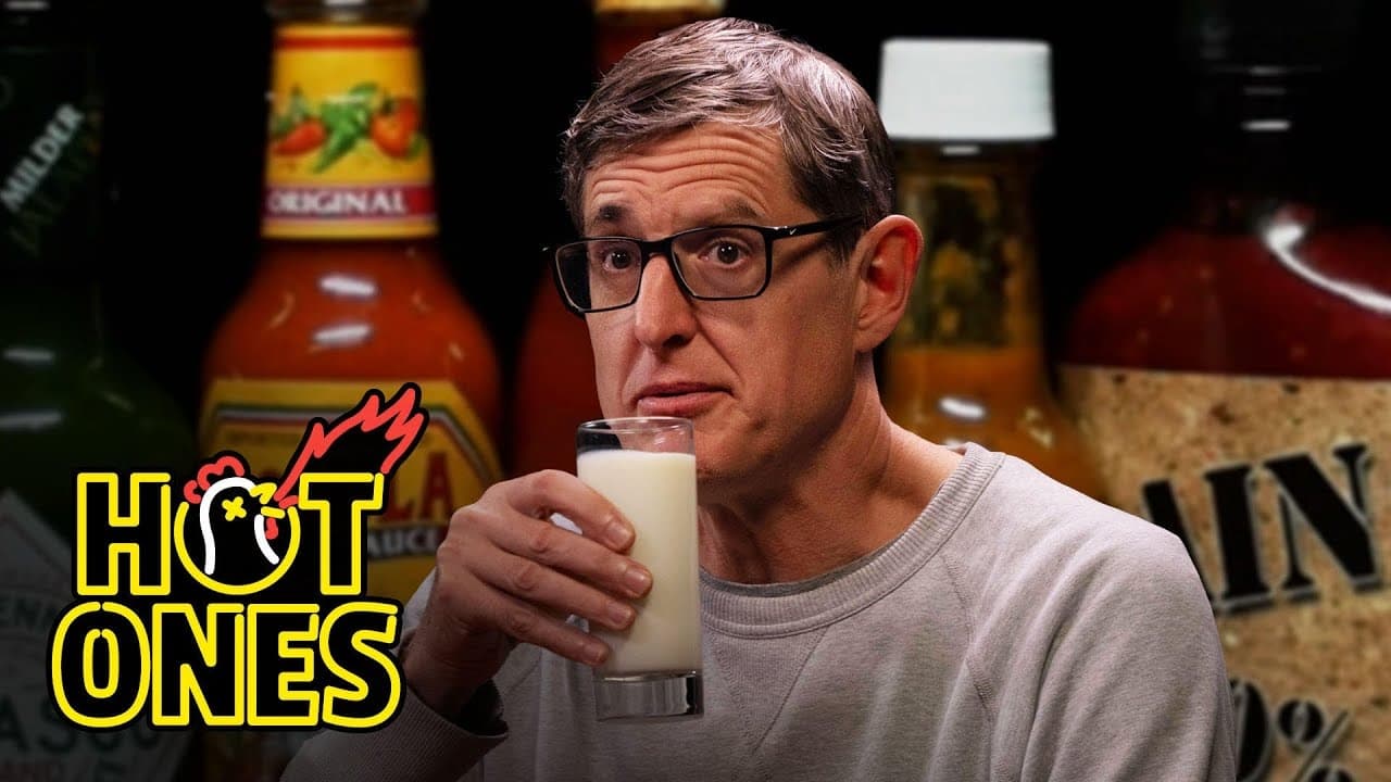 Hot Ones - Season 22 Episode 9 : Louis Theroux Attacks the Shark While Eating Spicy Wings