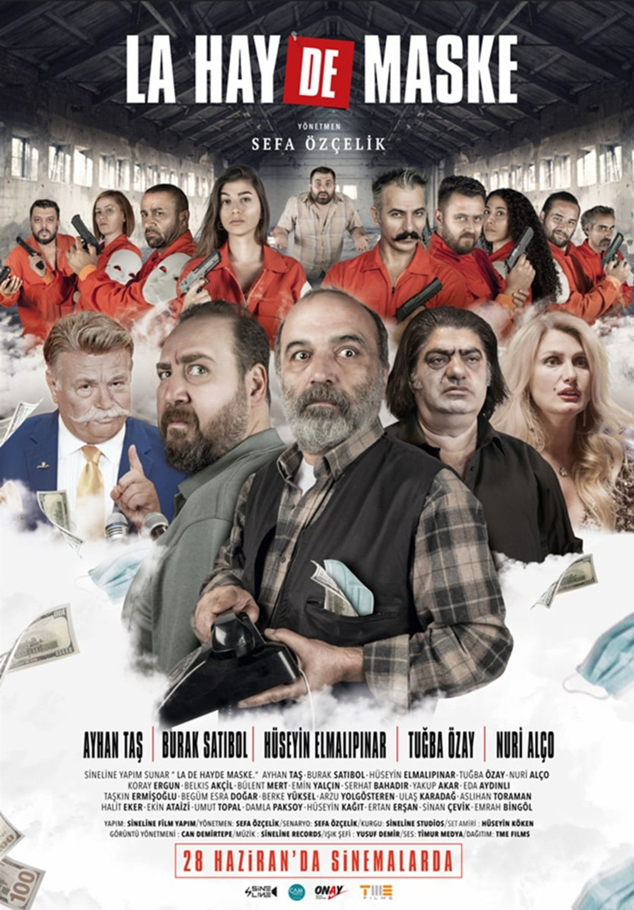 La Hayde Maske Backdrop